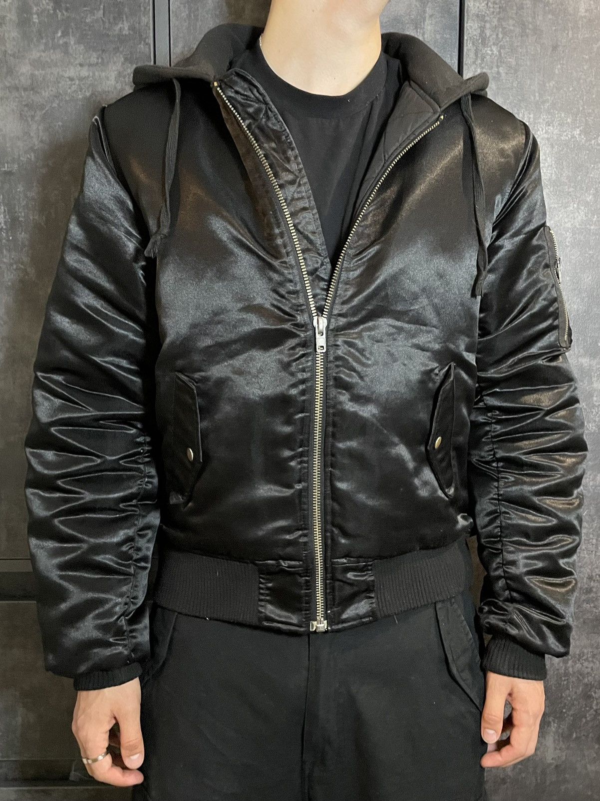 Japanese Brand Crazy Bomber Jacket Sua Moment Vetements Alpha Style Hype Size US L / EU 52-54 / 3 - 7 Thumbnail