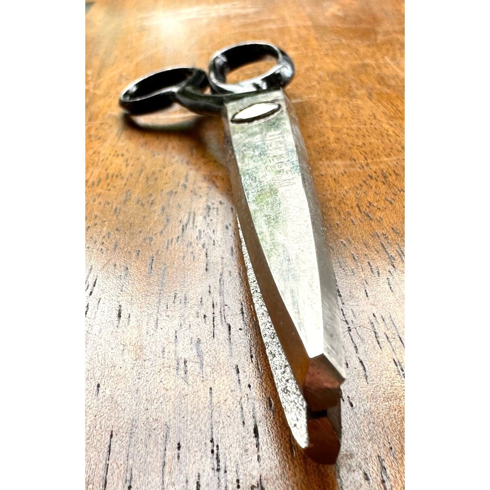 Vintage ViTG 50s Kleencut Pinking Shears Automatic Stop Good Houseke Size ONE SIZE - 6 Thumbnail