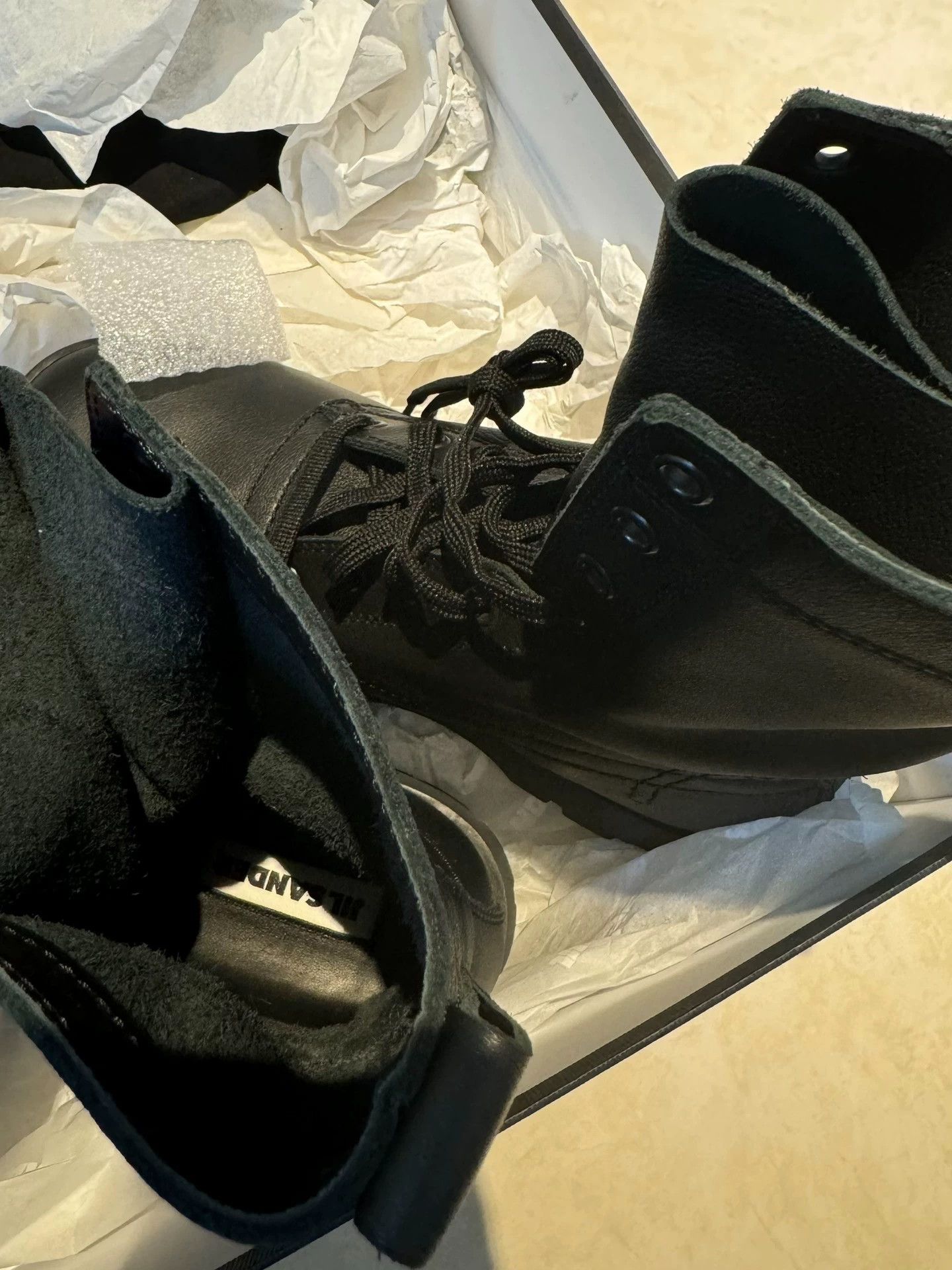Jil Sander Jil Sander UEDE Hiking Boots Black 40 9/10 Kenijima Worn Size US 7 / EU 40 - 3 Thumbnail