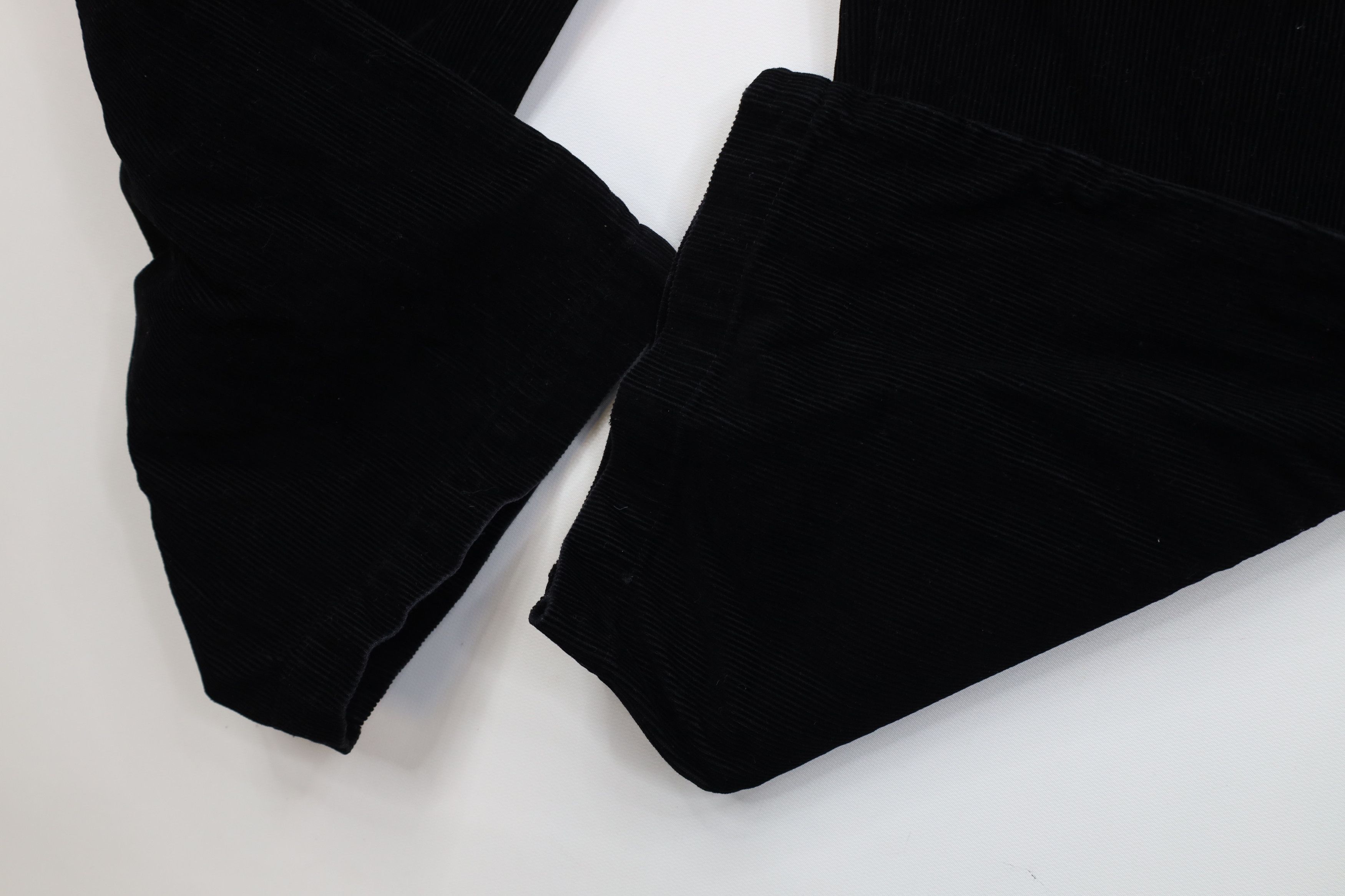 Vintage Vintage 90s Streetwear Wide Leg Corduroy Chino Pants Black Size US 36 / EU 52 - 6 Thumbnail