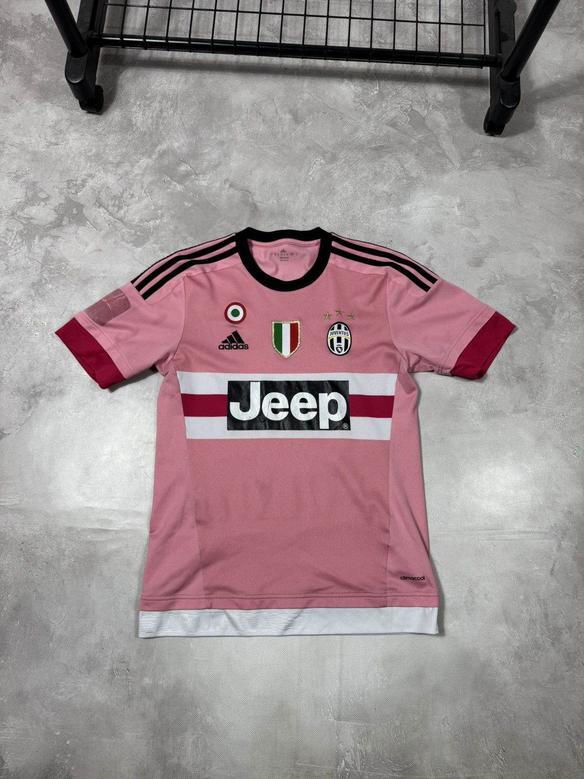 Adidas Adidas Juventus Human Race jersey pink (sizeM) | Grailed