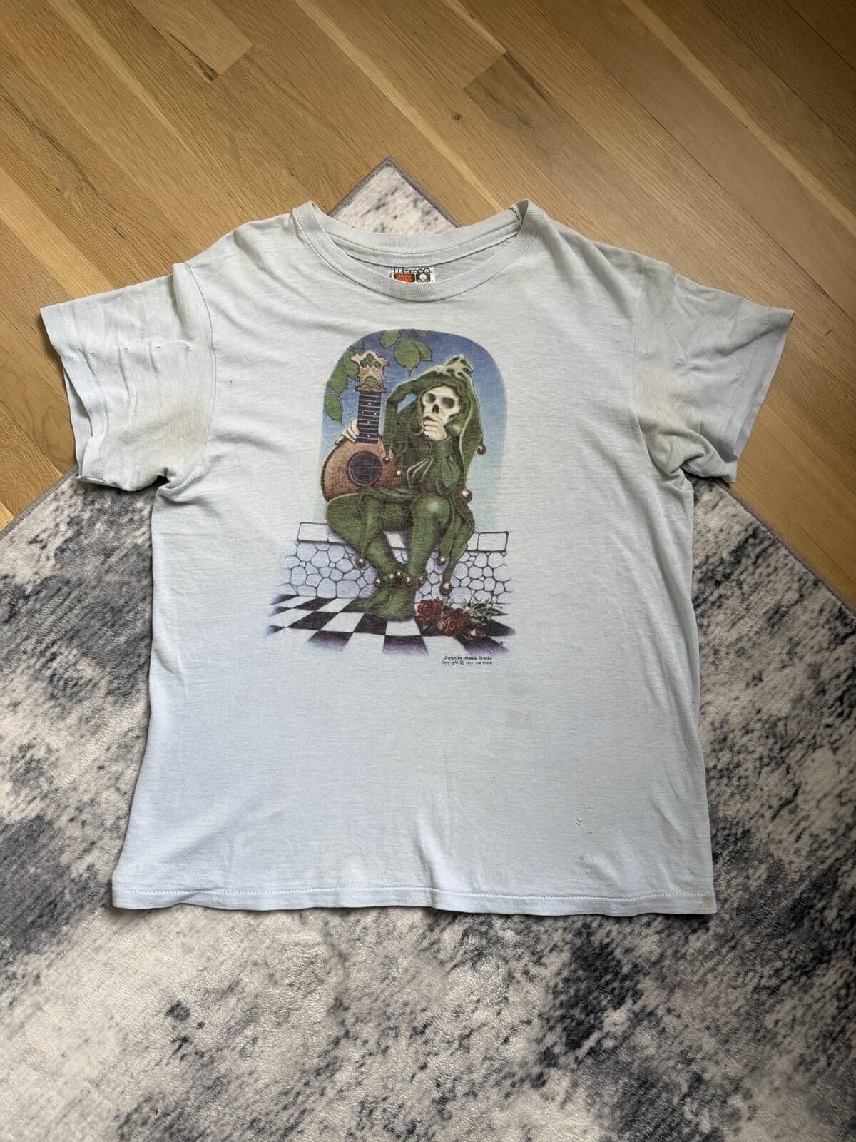 Grateful Dead 70s Grateful Dead Stanley Mouse Jester T-Shirt Size Medium Size US M / EU 48-50 / 2 - 1 Thumbnail