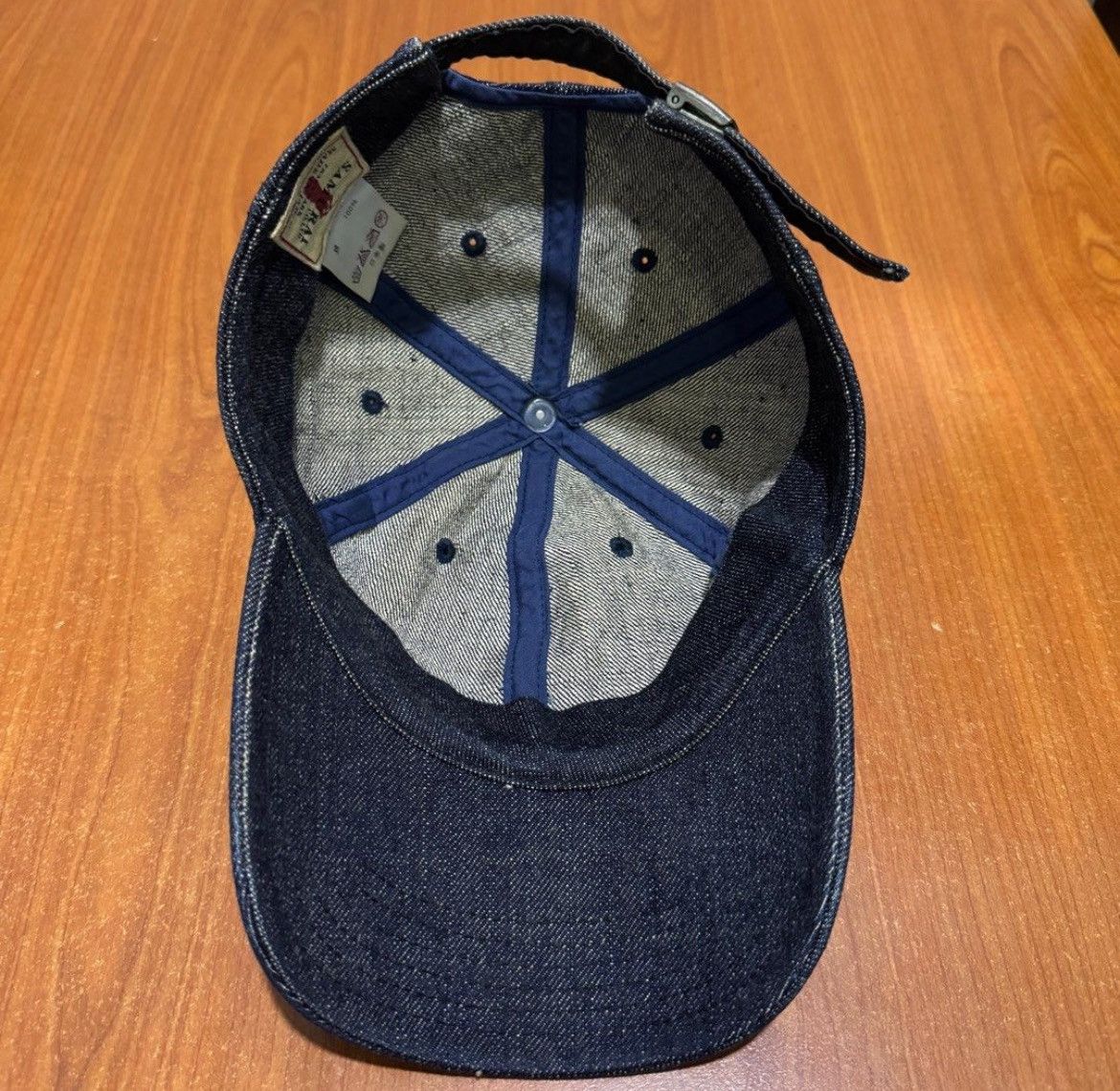 Samurai Jeans Authentic Samurai Jeans Denim Cap Size ONE SIZE - 5 Thumbnail