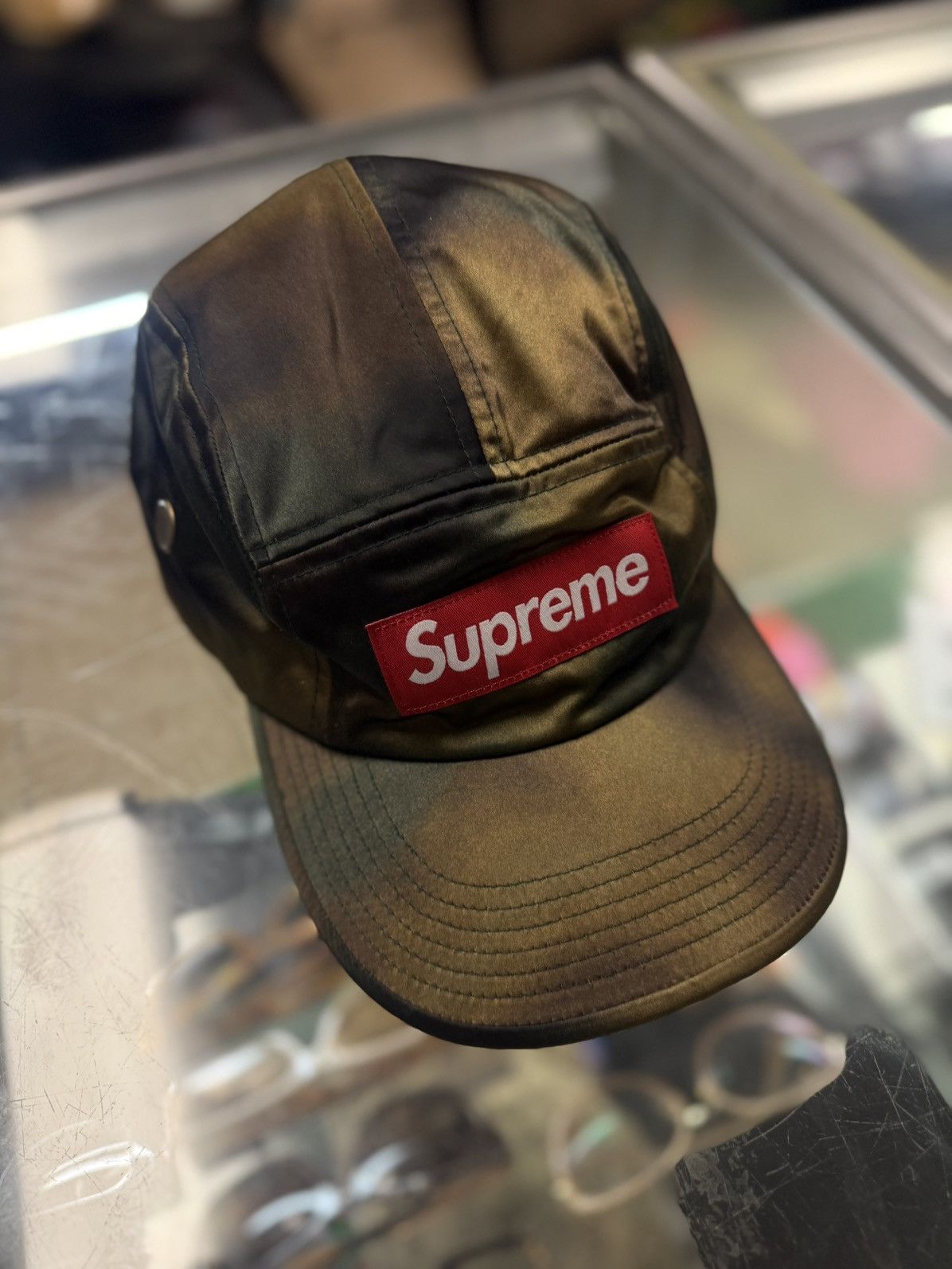 Supreme Supreme Camo Hat Adjustable Pre Owned Size ONE SIZE - 4 Thumbnail