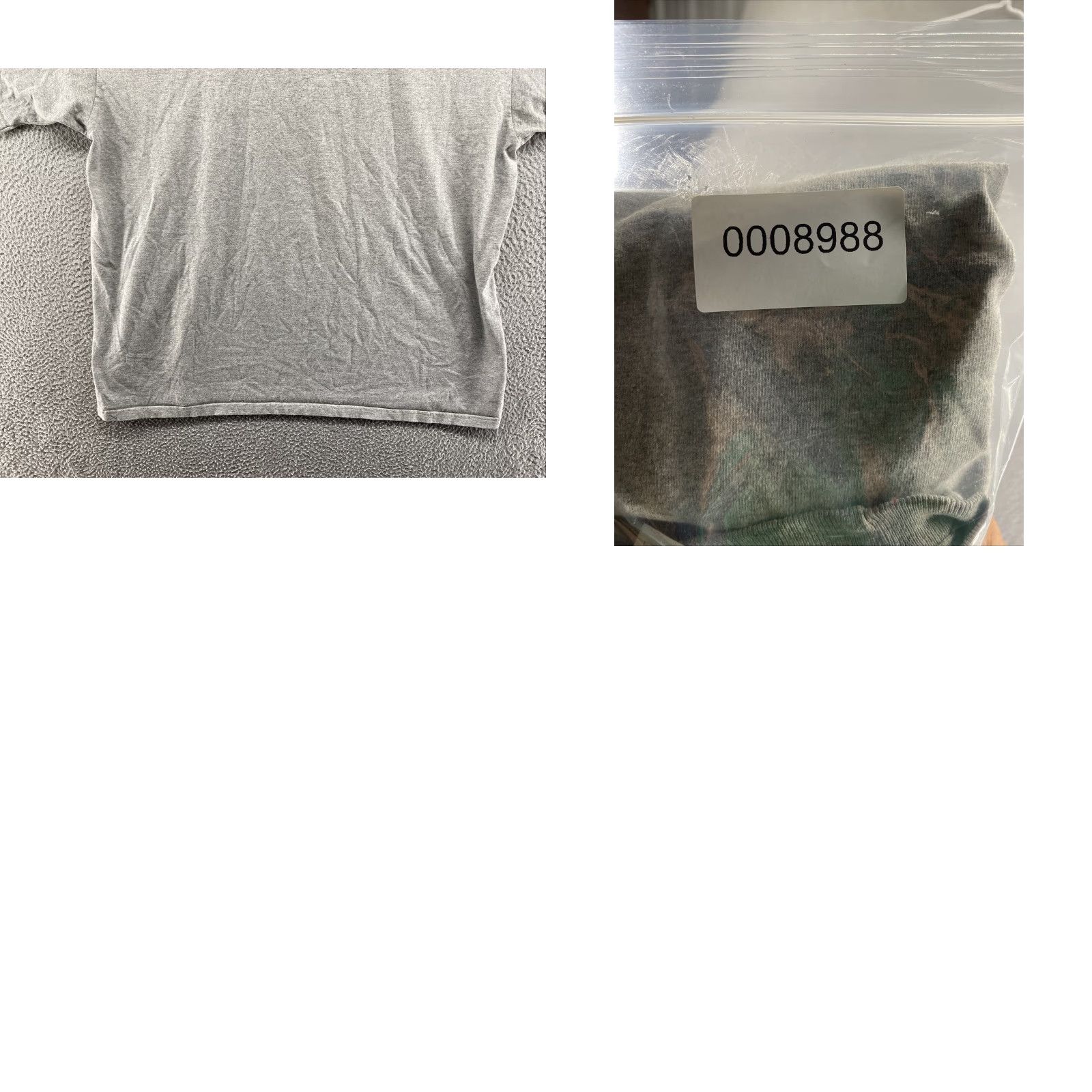 Nike VINTAGE Nike Basketball T Shirt Mens Silver Tag USA Made Shirt 2XL Gray Size US XXL / EU 58 / 5 - 9 Thumbnail