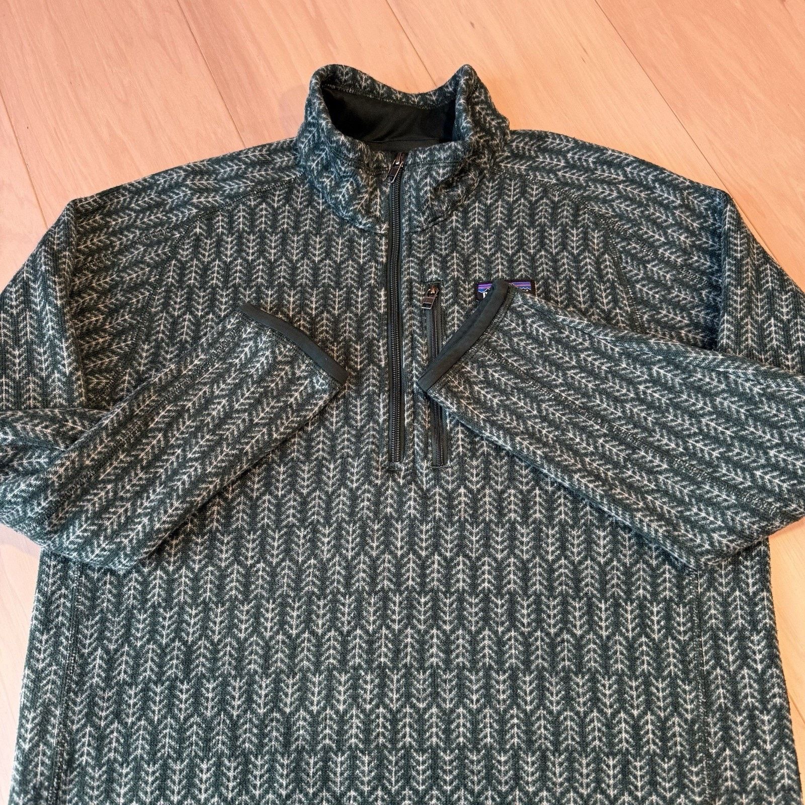 Patagonia Patagonia Better Sweater M Green 1/4 Zip Pine Knit Fleece Size US M / EU 48-50 / 2 - 5 Thumbnail