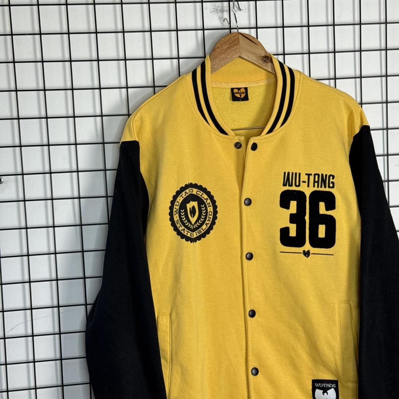 Wu-Tang Clan Wutang Jacket Varsity Black Yellow Size US M / EU 48-50 / 2 - 3 Thumbnail