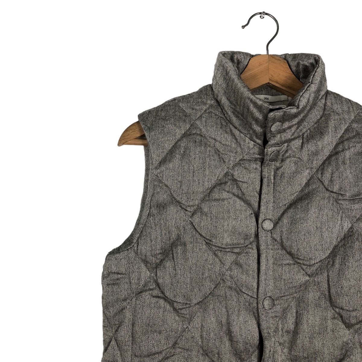 Japanese Brand 🔥Rare Vest Tank Top Quilted N4 Made in Japan Size US M / EU 48-50 / 2 - 6 Thumbnail