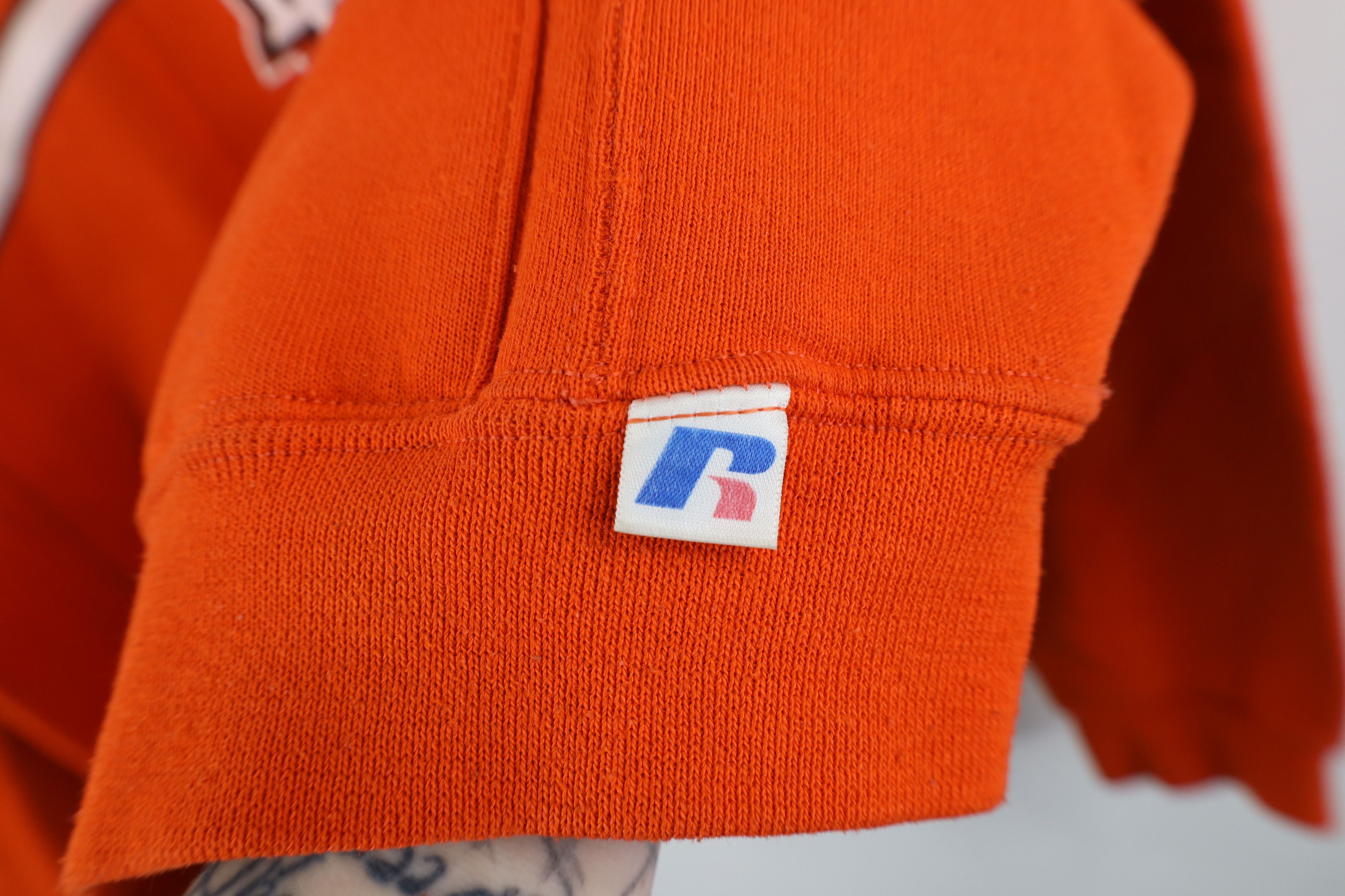 Russell Athletic Vintage 90s Y2K Russell Athletic State University Hoodie Size US L / EU 52-54 / 3 - 6 Thumbnail