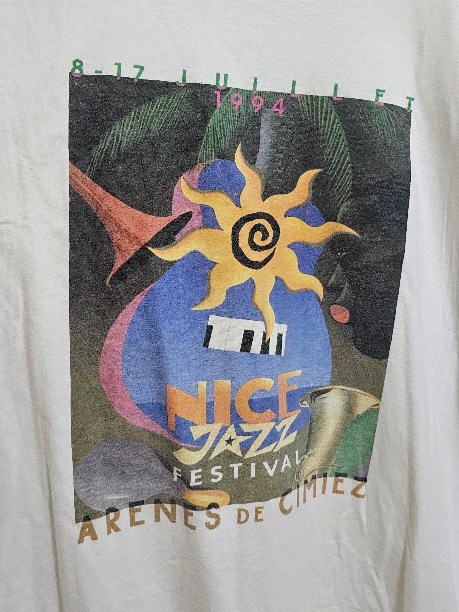 Vintage Nice Jazz Festival 1994 Tee Size US XL / EU 56 / 4 - 2 Thumbnail