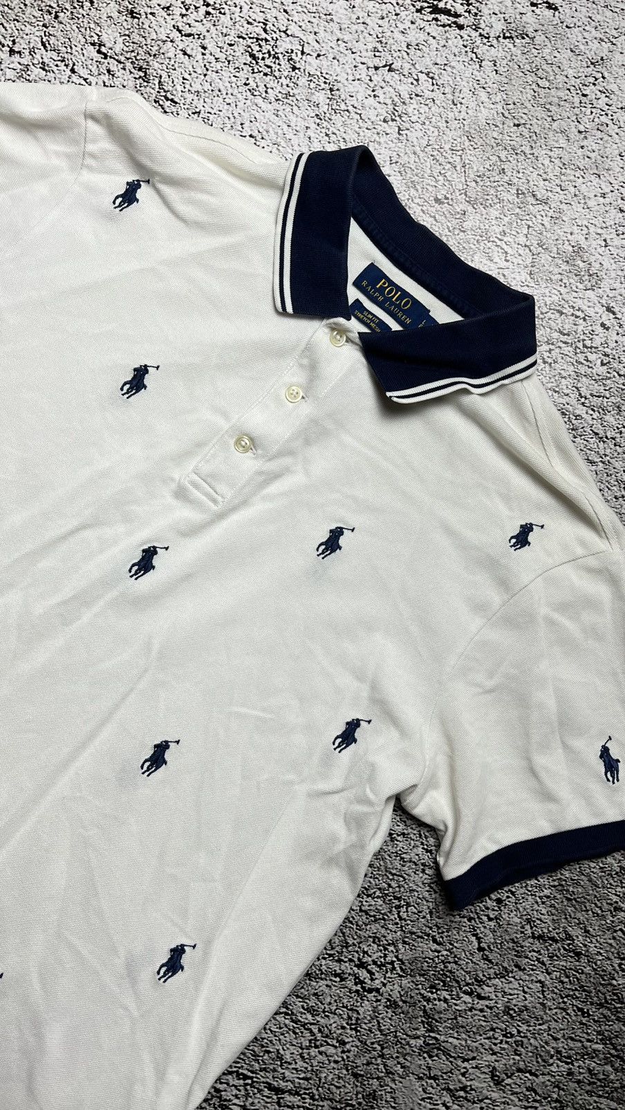 Polo Ralph Lauren Polo by Ralph Lauren monogram polo shirt multilogo Size US L / EU 52-54 / 3 - 2 Thumbnail