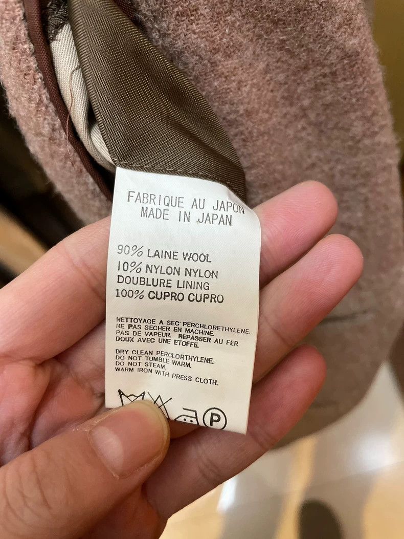 Yohji Yamamoto Yohji Yamamoto size 3 05AW Hand-stitched Color Block Suit 2 Size 38R - 7 Thumbnail