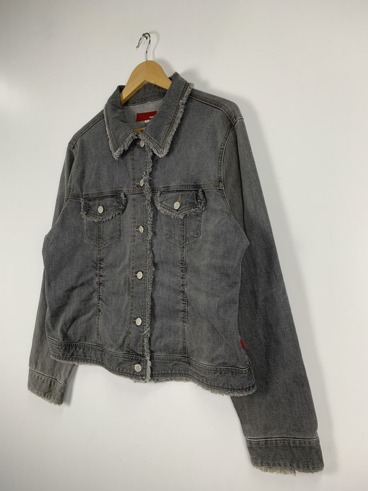 Vintage Flash Denim Jacket Size US XL / EU 56 / 4 - 4 Thumbnail