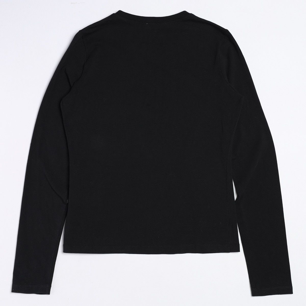 Versace Vintage Versace Jeans Couture Black Big Logo Longsleeve Size M / US 6-8 / IT 42-44 - 2 Thumbnail