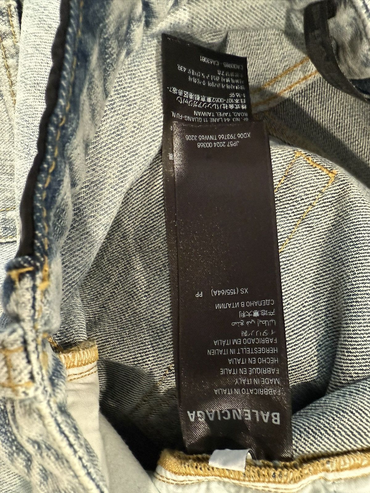Balenciaga Balenciaga Two Tone Jeans Size US 30 / EU 46 - 4 Thumbnail