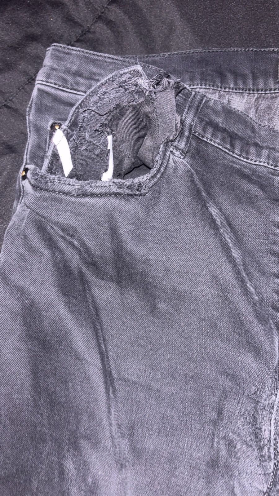 Purple Brand PURPLE BRAND Metalic jeans “Silver” Size US 33 - 3 Thumbnail