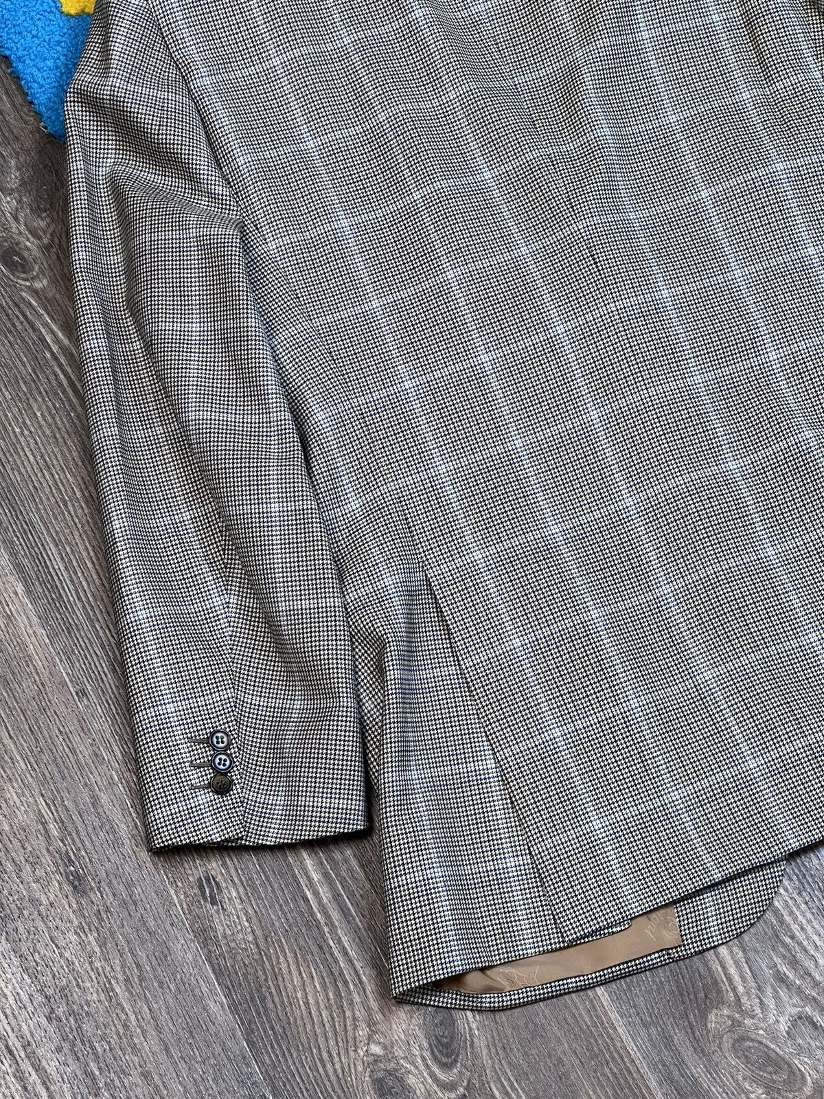 Brioni Brioni Parigi Wool Grey Checked Blazer Jacket size 50 Size 50S - 13 Thumbnail