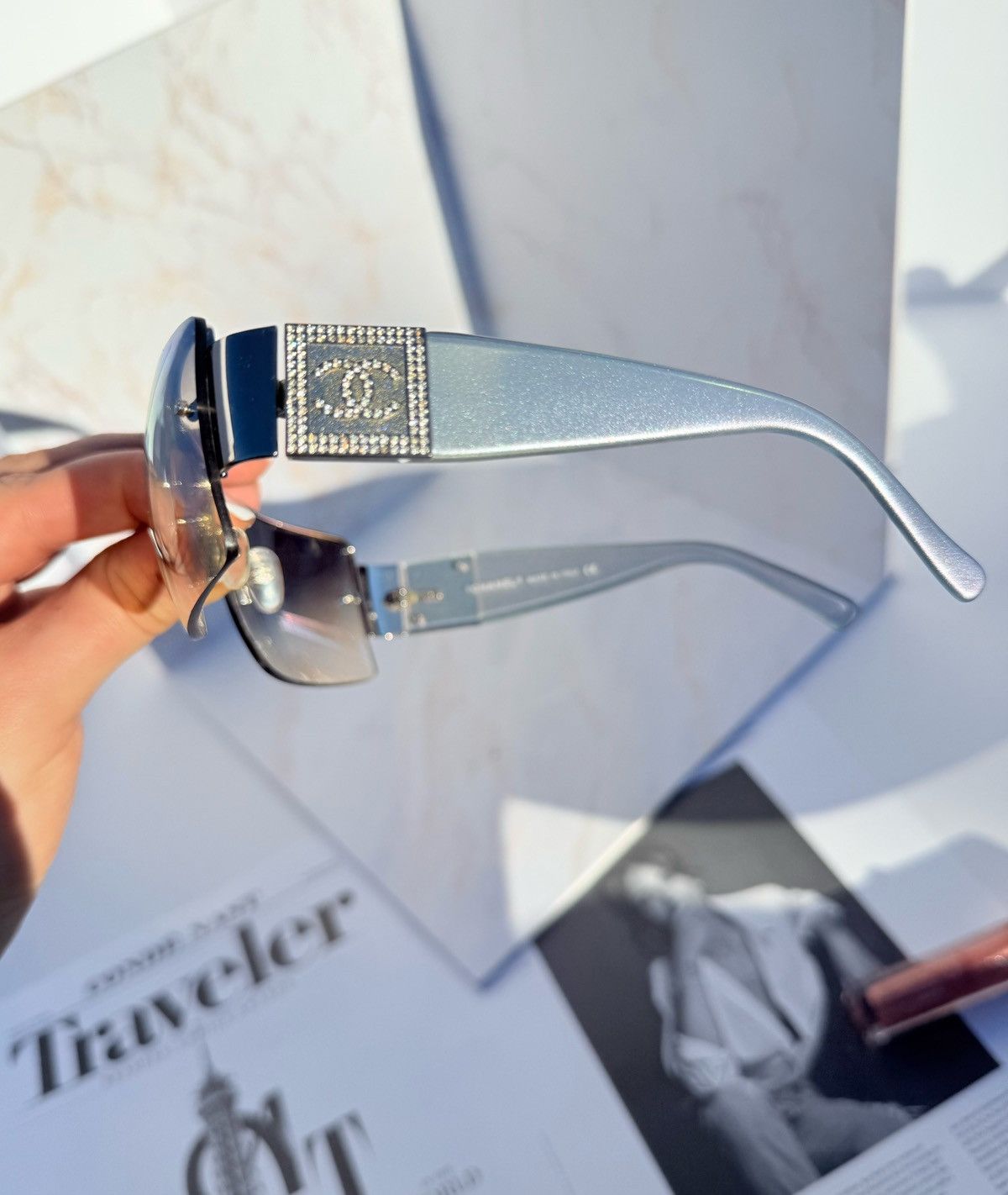 Chanel Chanel rate vintage sunglasses 4095-B Size ONE SIZE - 7 Thumbnail