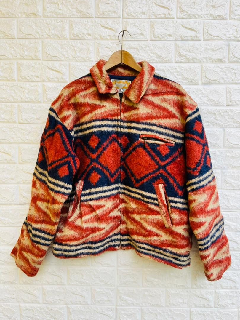 image of Vintage Japanese Designer Fashion Style Jacket, Men's (Size Large)