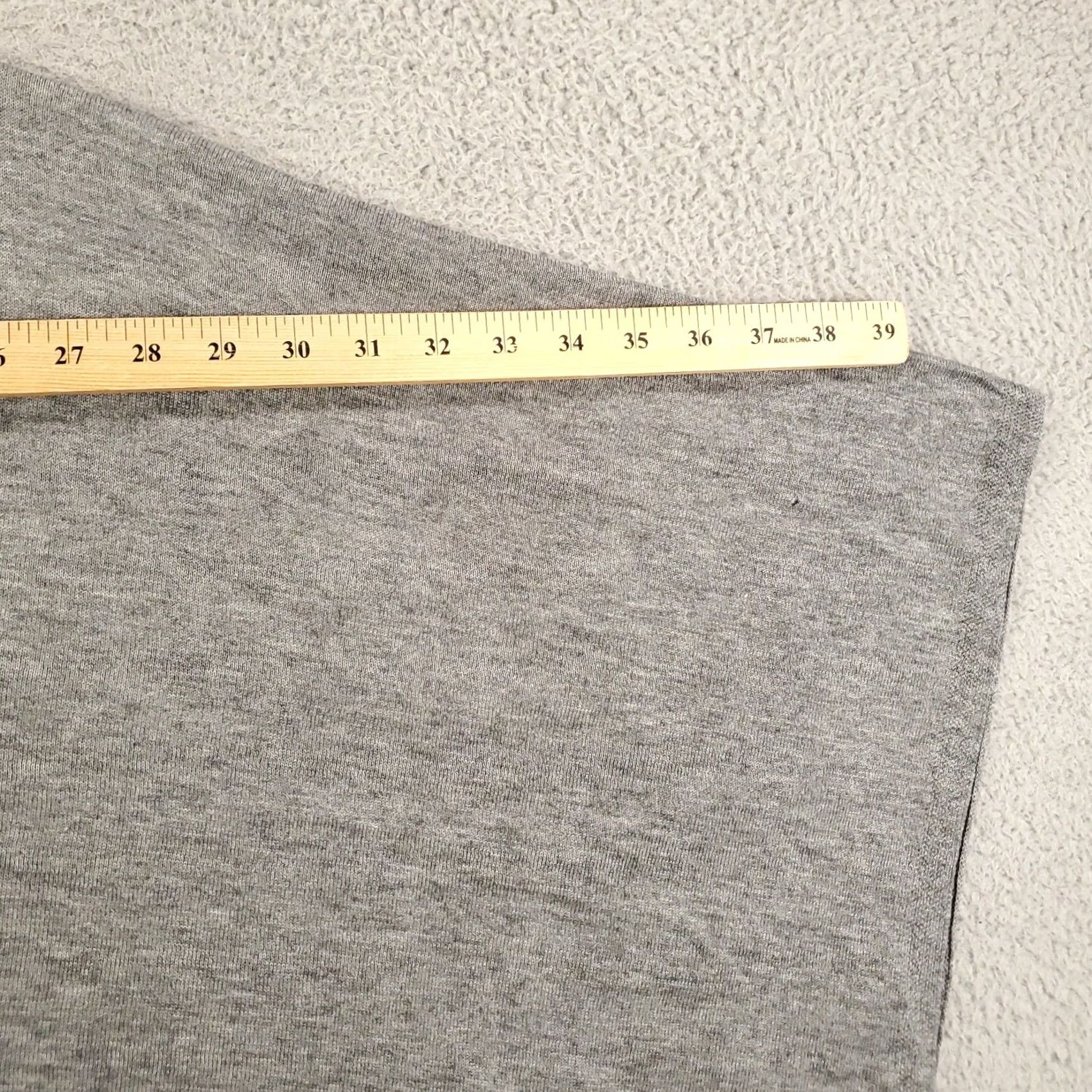 J. Jill J. Jill Womens Gray Wool Blend Poncho Sweater One Size Kimono Sleeve Side Button Casual Size ONE SIZE - 4 Thumbnail