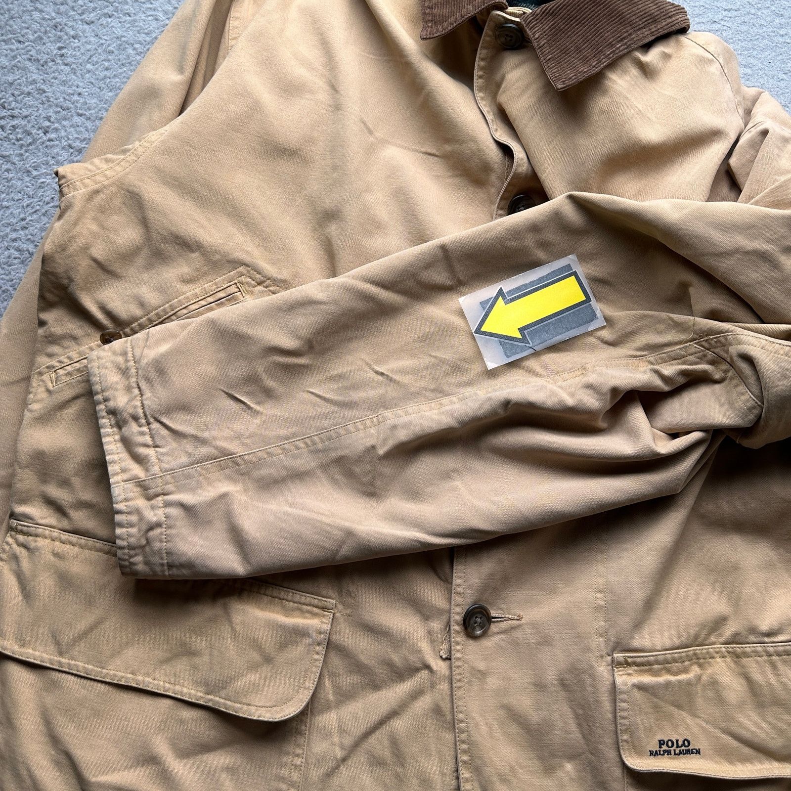 Polo Ralph Lauren Polo Ralph Lauren Canvas Plaid Lined Chore Barn Coat Mens XL Size US XL / EU 56 / 4 - 7 Thumbnail