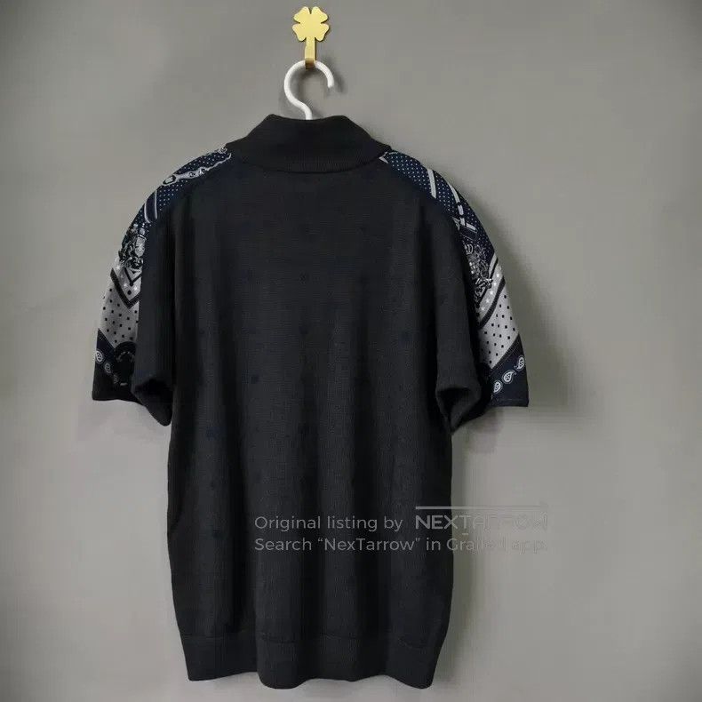 Hermes Hermes Contrast Short Sleeve Knit Top Size XXS / US 00 / IT 34 - 2 Thumbnail