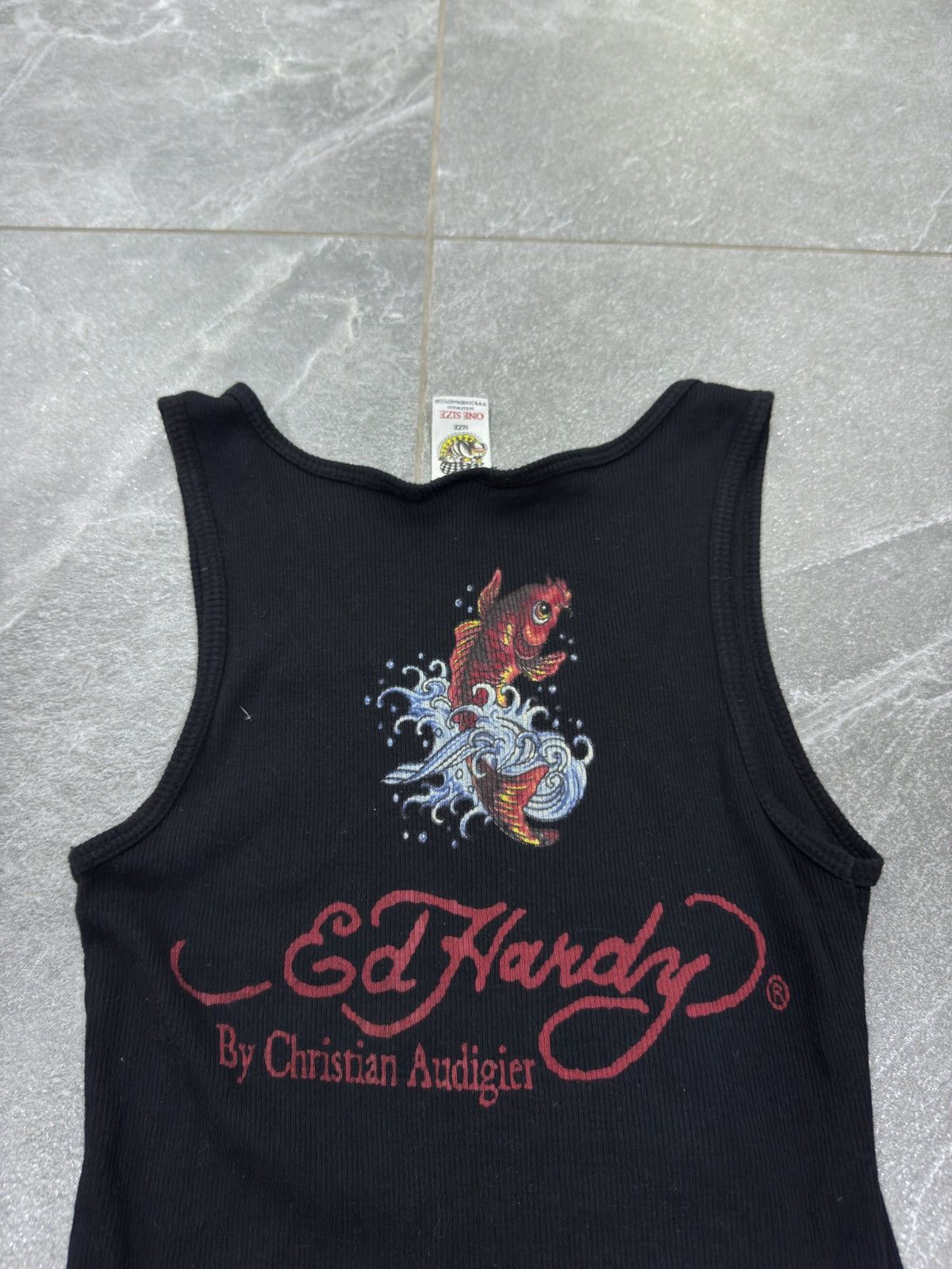 Ed Hardy Ed Hardy mini dress skull print front and back Size ONE SIZE - 10 Thumbnail