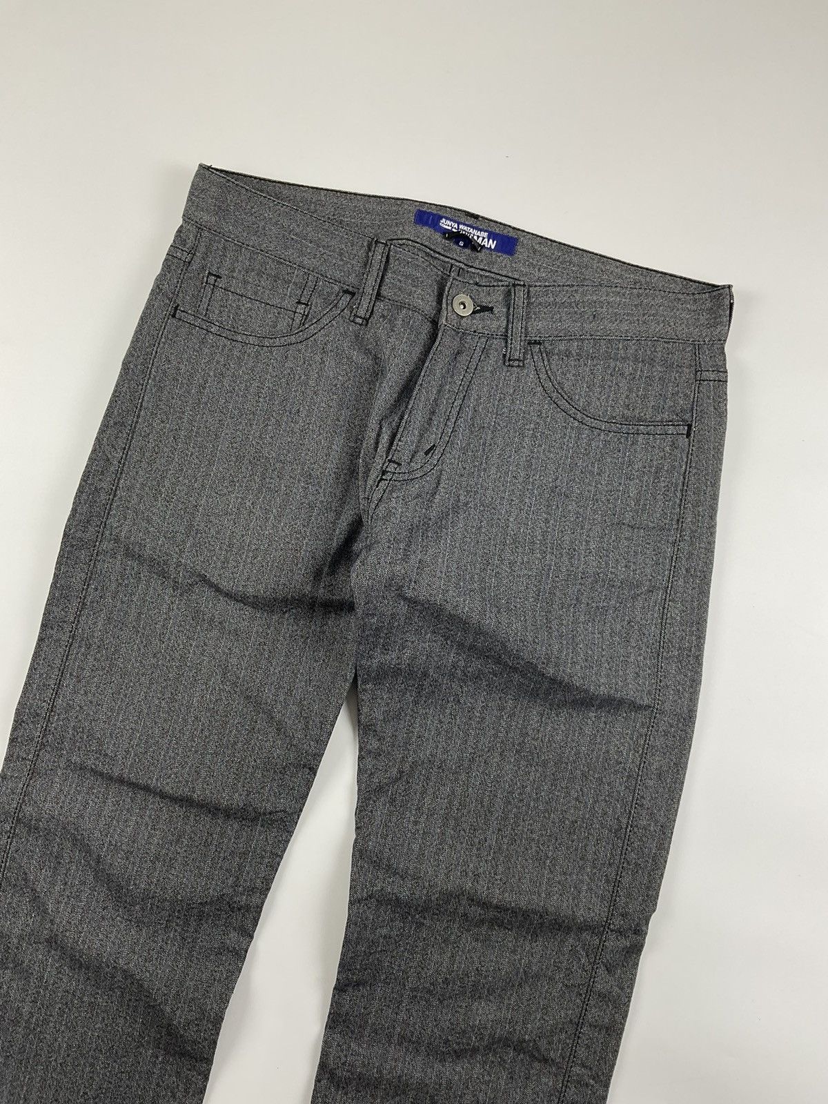 Junya Watanabe Junya Watanabe F/W'07 Pinstriped Denim Size US 32 / EU 48 - 5 Thumbnail