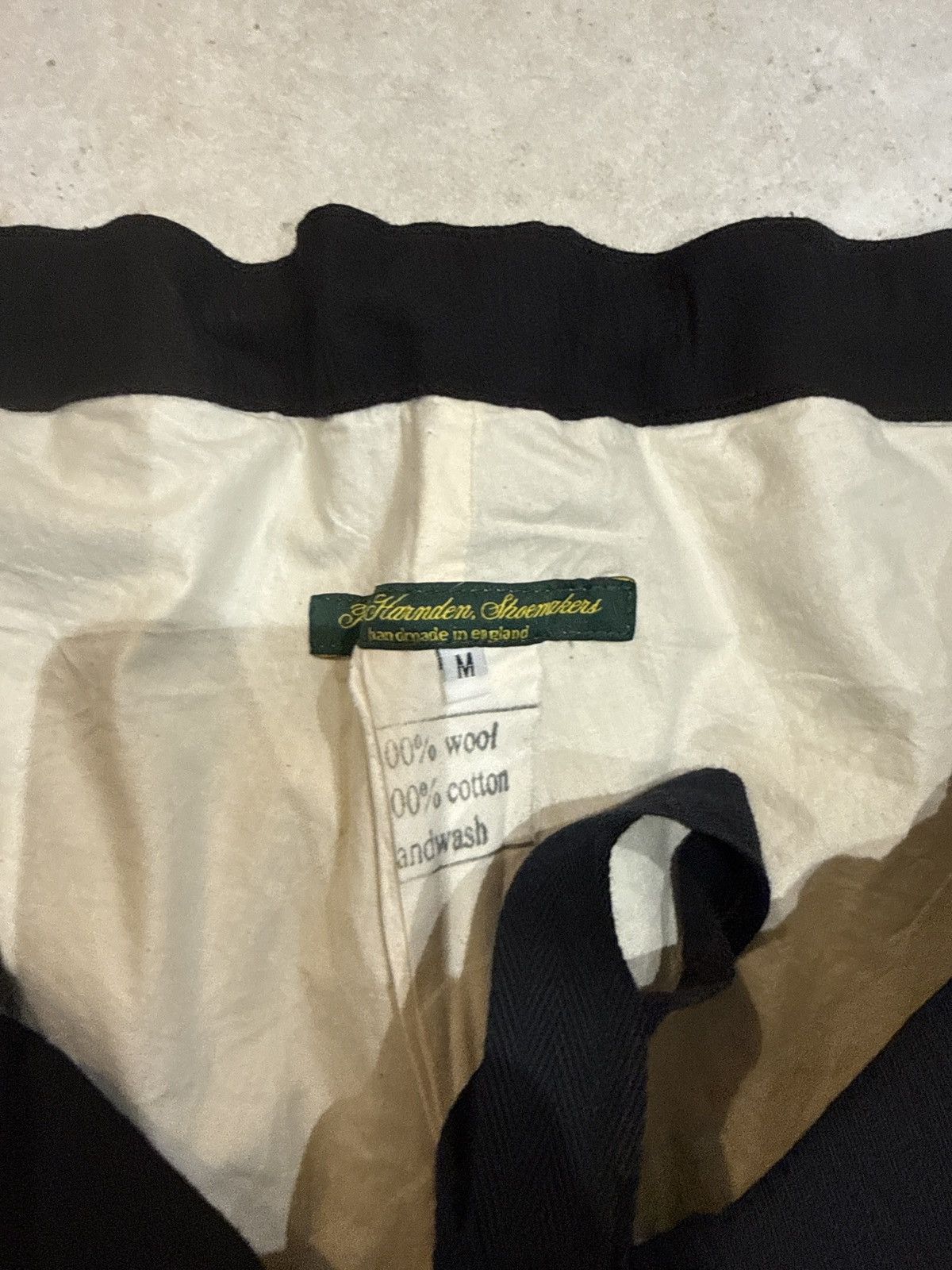 Paul Harnden Shoemakers Wool Worker Trousers Size US 34 / EU 50 - 2 Thumbnail
