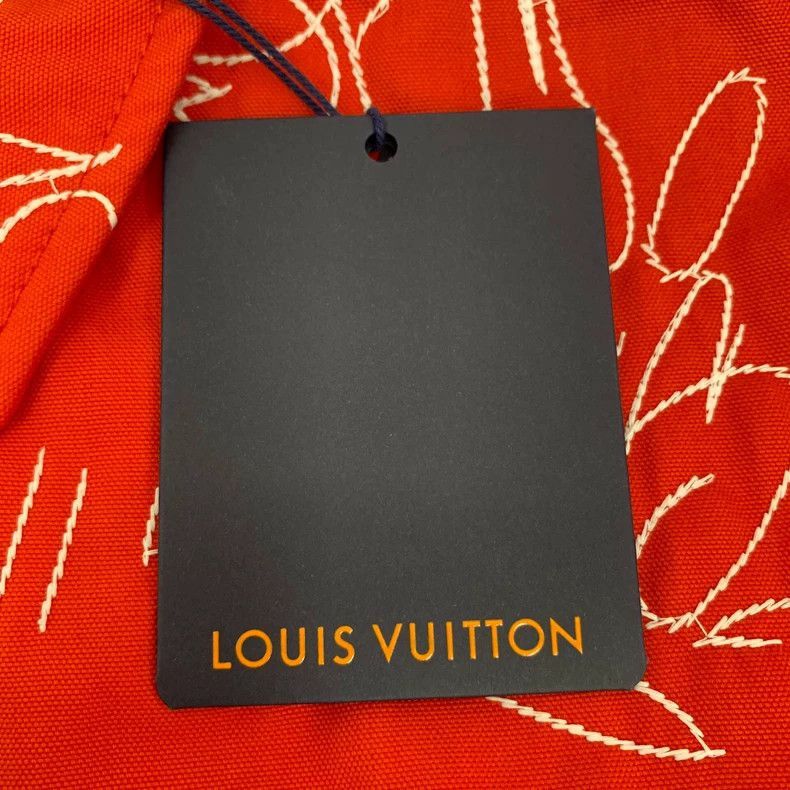 Louis Vuitton Louis Vuitton Red Embroidered Zip Jacket-2506 Size L / US 10 / IT 46 - 6 Thumbnail