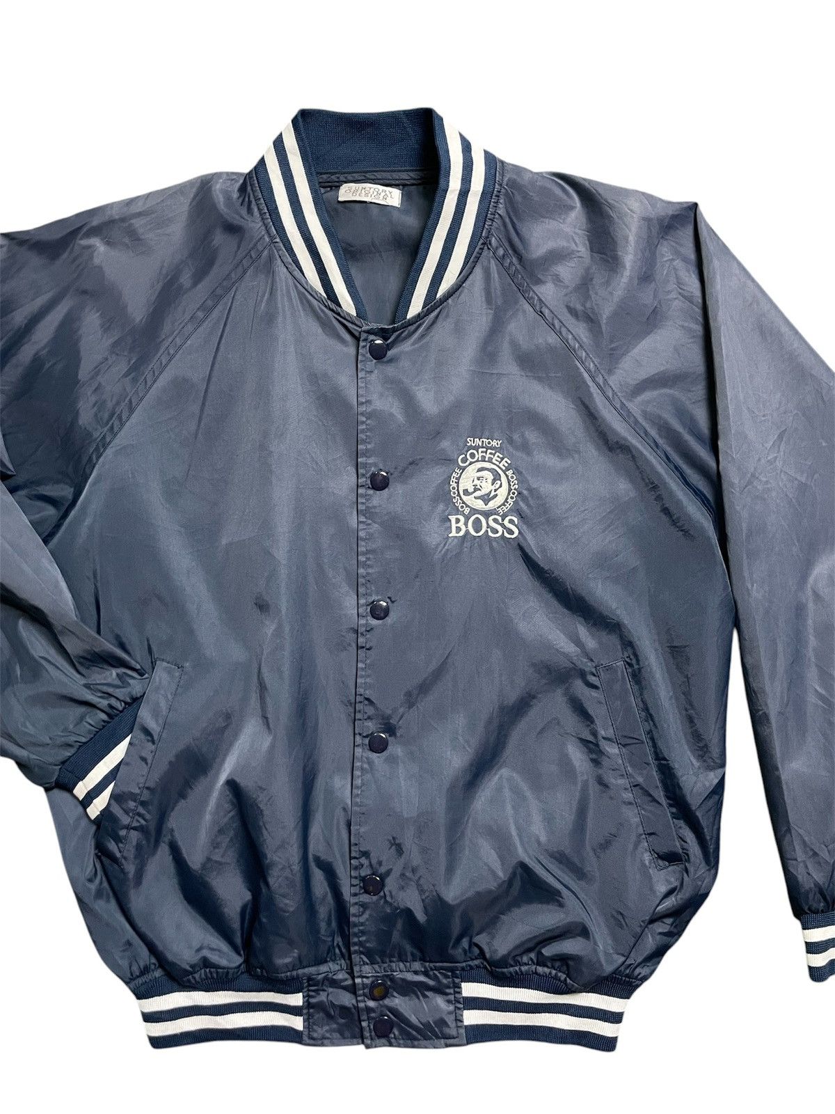 Japanese Brand × Vintage Suntory Bomber Jacket (23) Size US M / EU 48-50 / 2 - 2 Thumbnail