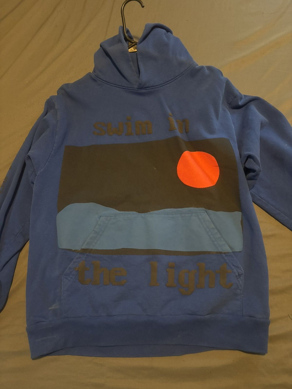 Kid Cudi x CPFM x Rolling Loud Swim Hoodie Blue Medium