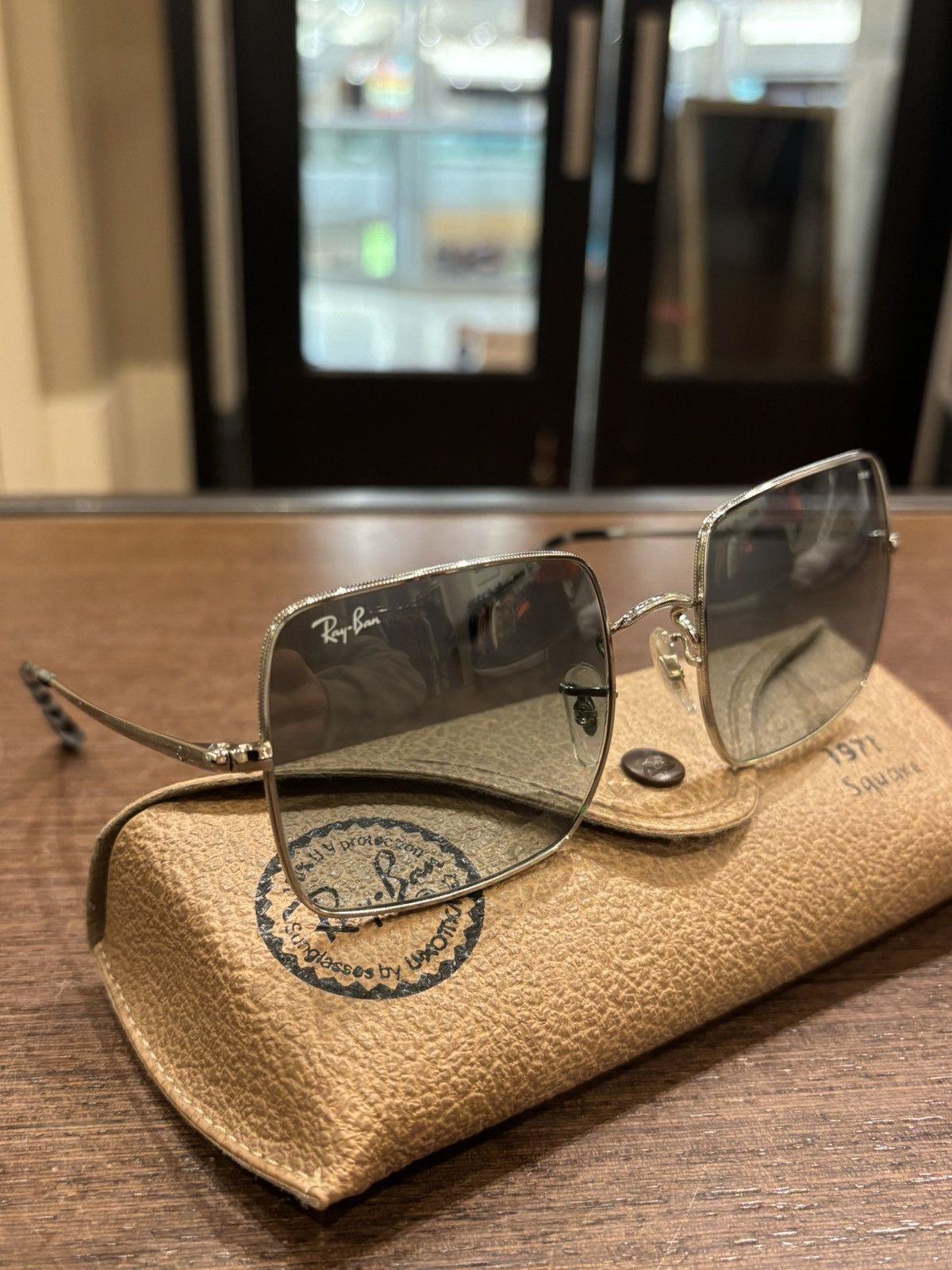 RayBan Ray Ban Thin Frame Sunglasses Size ONE SIZE - 1 Thumbnail