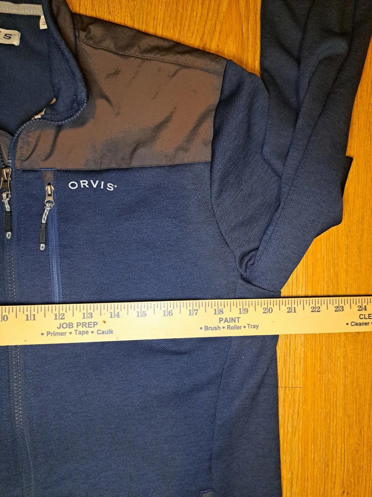 Orvis Orvis Fleece Jacket Mens Medium Blue Gray Full Zip Size US M / EU 48-50 / 2 - 7 Thumbnail