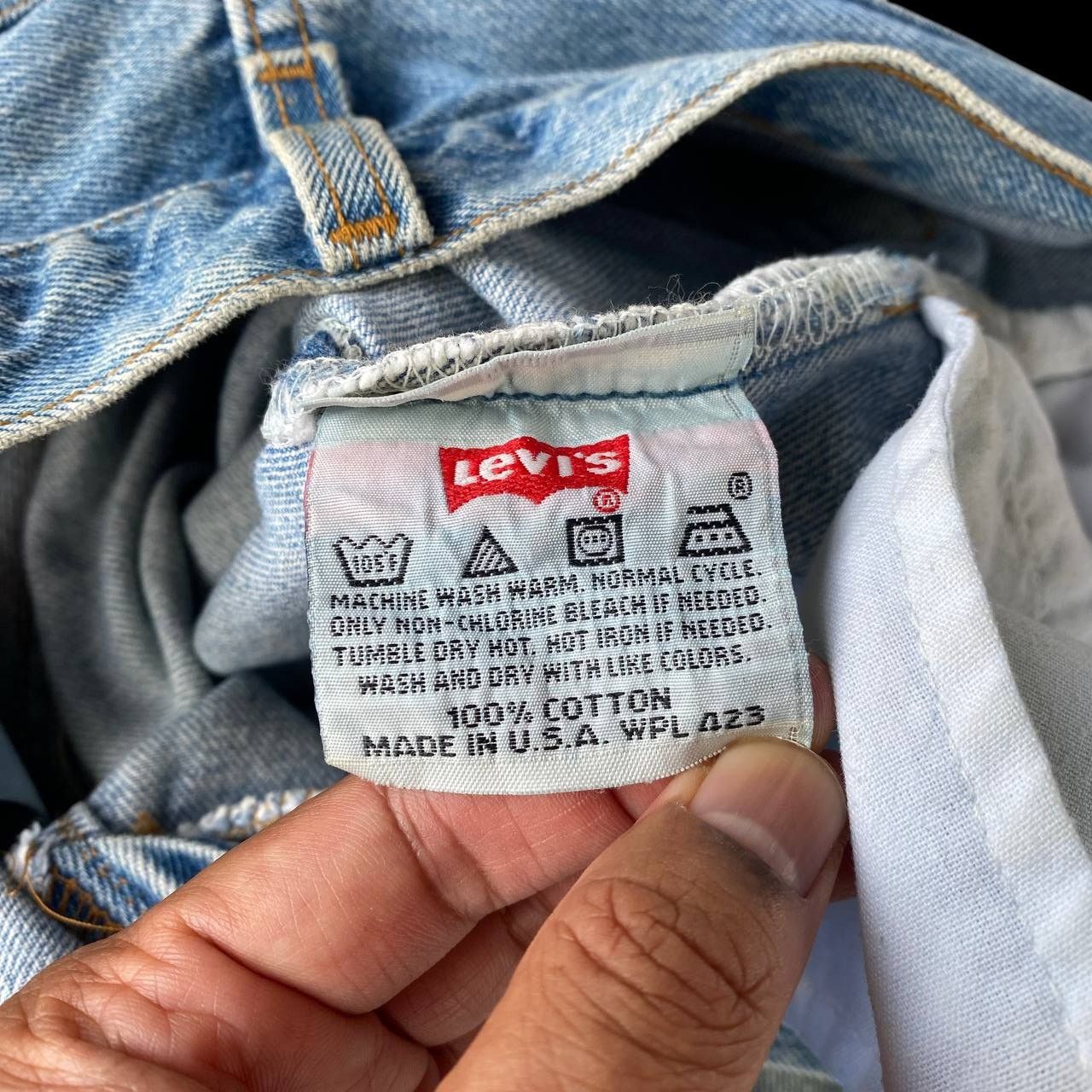 Levi's Vintage Clothing VINTAGE 90S LEVIS 501 WOMEN BLUE STONEWASH GRUNGE DENIM Size 28" / US 6 / IT 42 - 12 Thumbnail