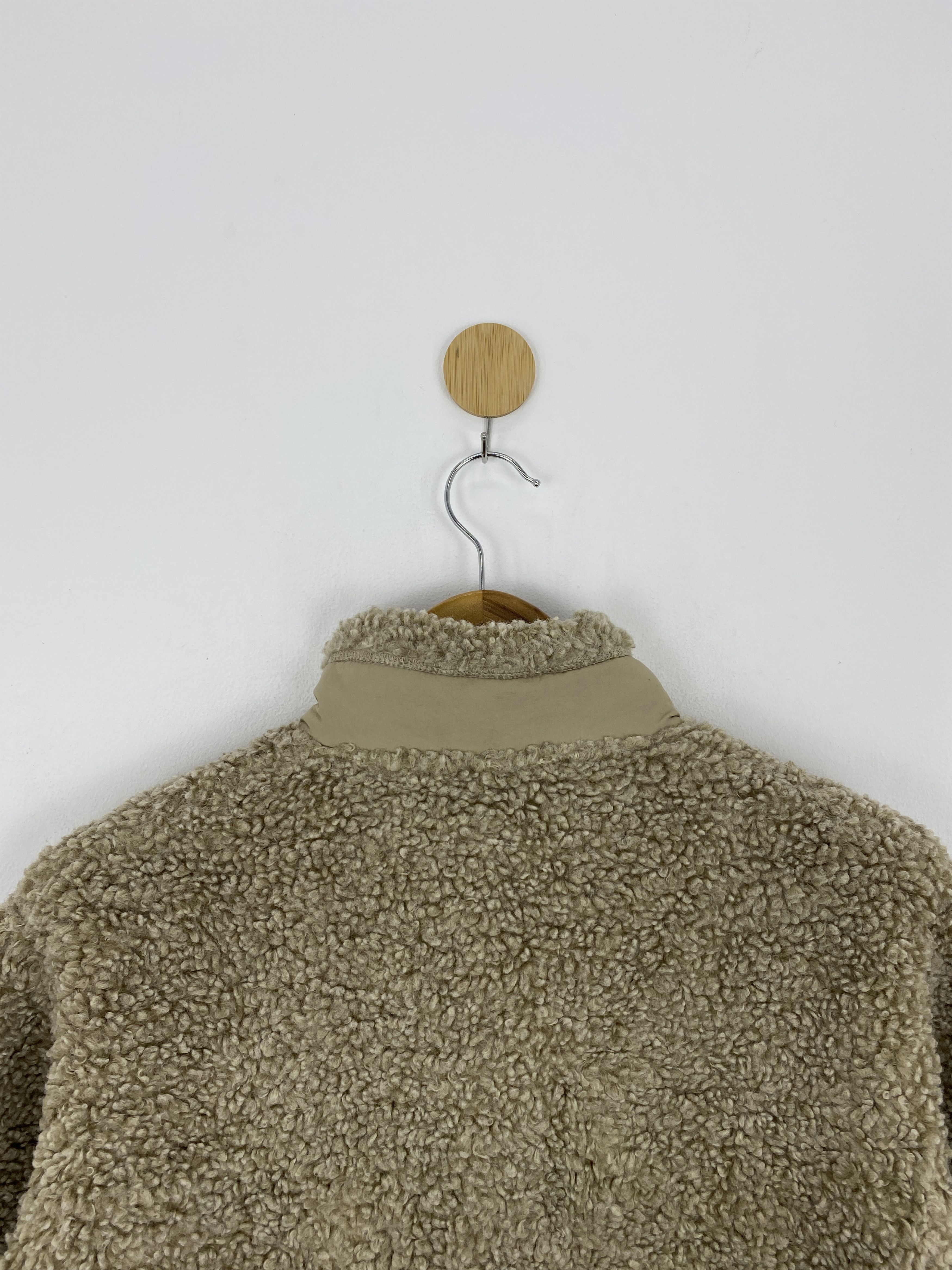 Japanese Brand × Uniqlo × Vintage Vintage Uniqlo Sherpa Zipper Bomber Jacket With Hoodie Size US M / EU 48-50 / 2 - 4 Thumbnail