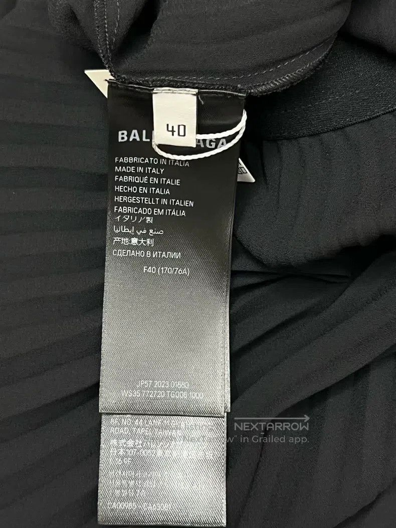 Balenciaga Balenciaga Pleated Skirt Size 39" - 6 Thumbnail