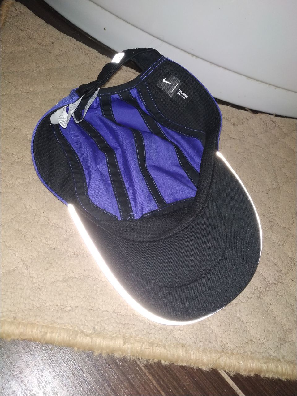 Nike Nike Tailwind Dri-FIT Running Cap Blue 5-Panel Hat Size ONE SIZE - 14 Thumbnail