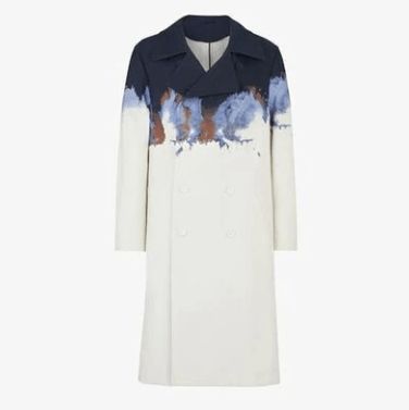 Fendi o1loc1c0824 Trench Coat in White Size US M / EU 48-50 / 2 - 1 Thumbnail