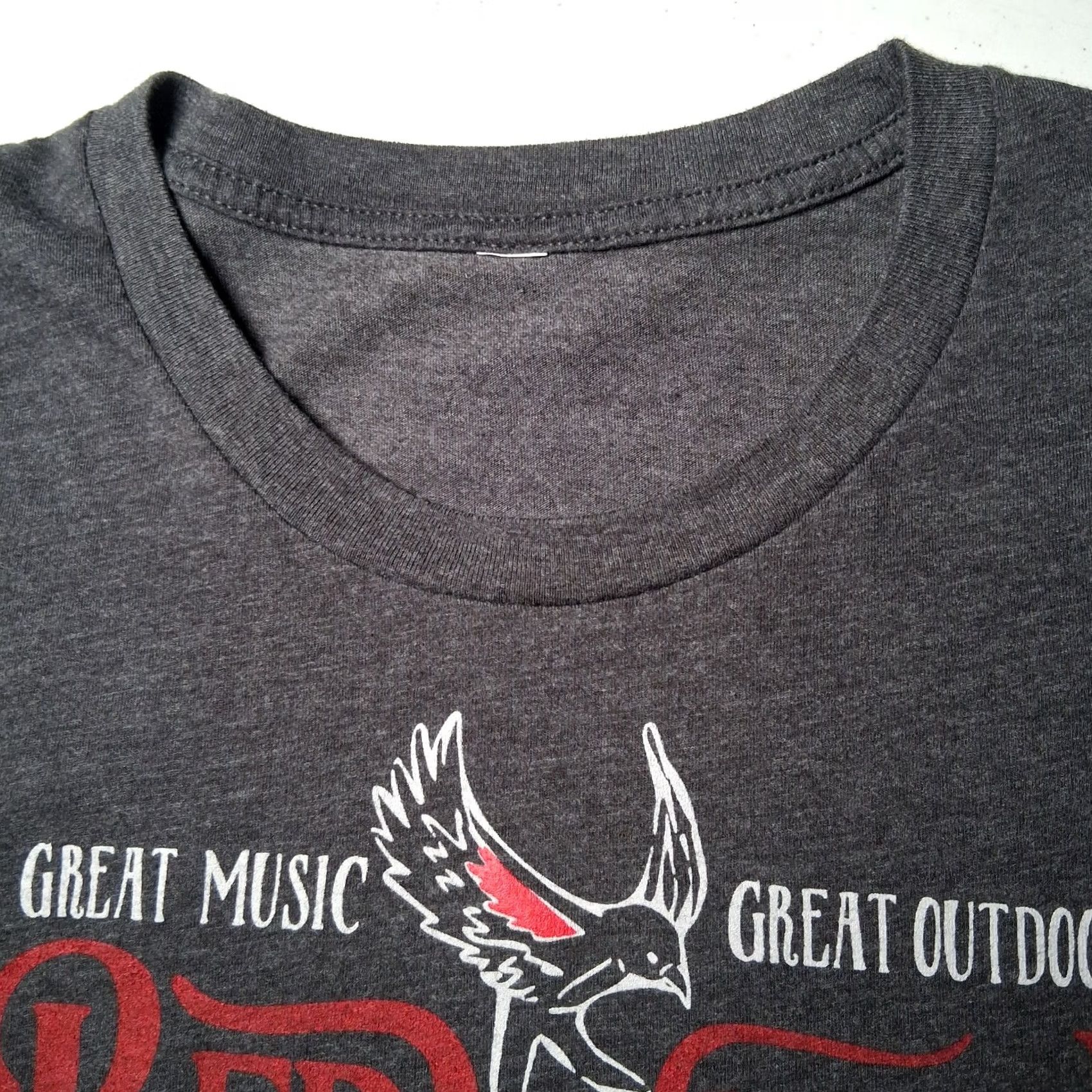 Red Wing VINTAGE Red Wing Roots Music Festival Shirt L Mens Gray 2023 Old Crow Medicine Show Sierra Ferrell Tour Jam Band Graphic T-Shirt Size US L / EU 52-54 / 3 - 7 Thumbnail