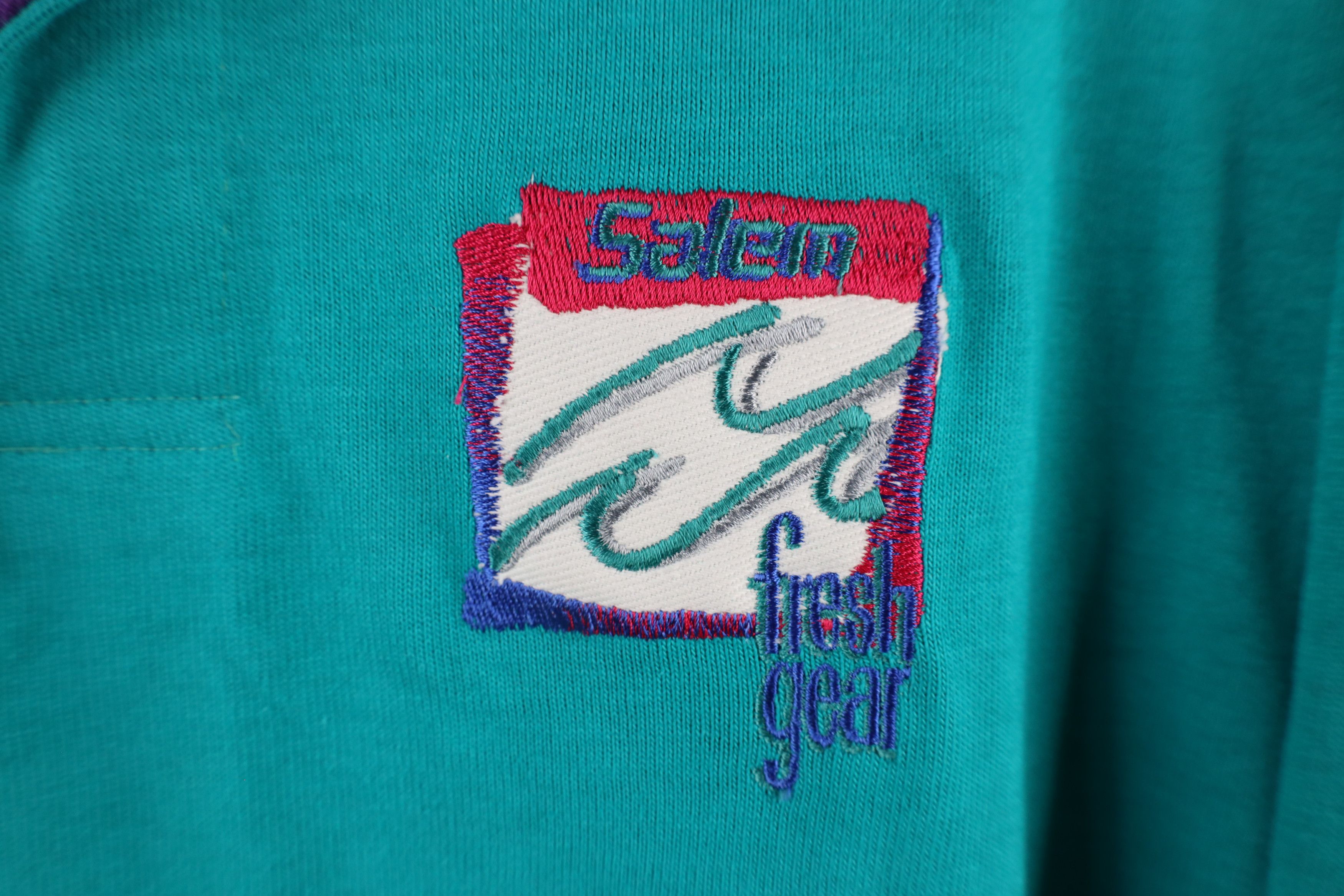 Vintage Vintage 90s Salem Cigarettes Fresh Heavyweight Rugby Polo Size US XL / EU 56 / 4 - 5 Thumbnail