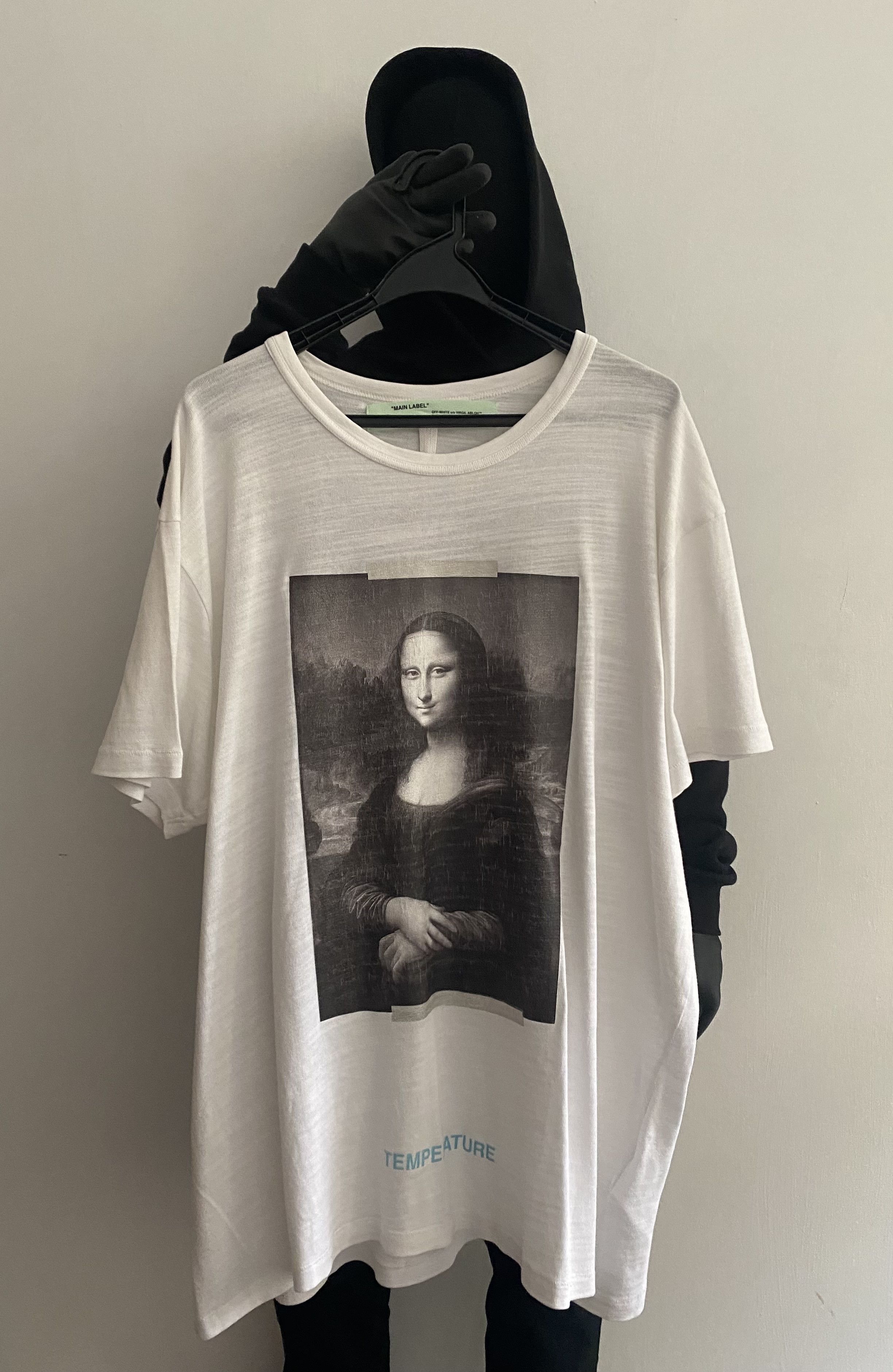 Off White Off White Mona Lisa Temperature ss18 T Shirt Grailed