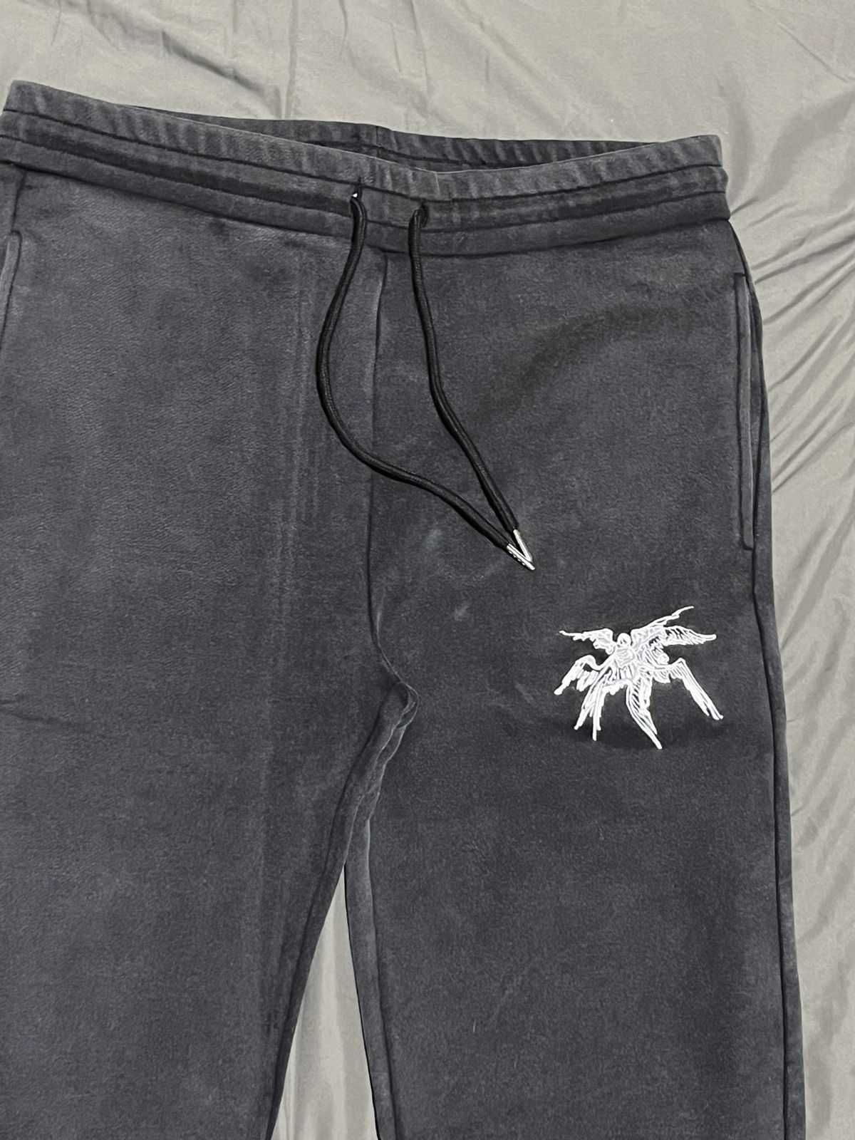 Other Black WorkingOnEscaping HeavyWight Sweatpants Size US 32 / EU 48 - 2 Thumbnail