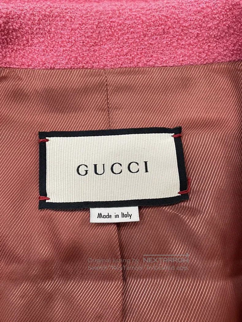 Gucci Gucci Pink woollen coat Size XS / US 0-2 / IT 36-38 - 4 Thumbnail