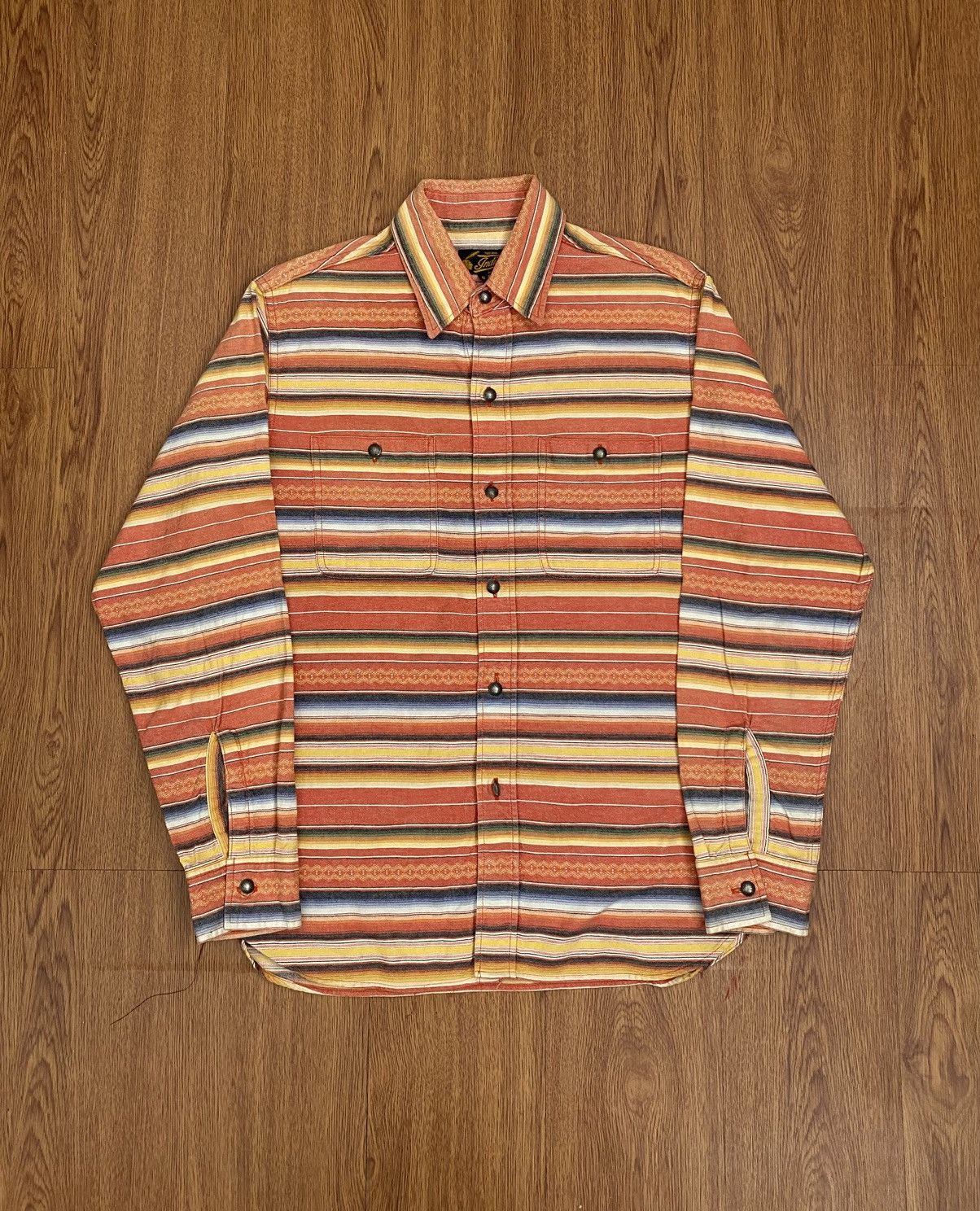 Indian Motorcycle Indian motorcycle navajo shirt by Toyo enterprise Size US S / EU 44-46 / 1 - 2 Thumbnail