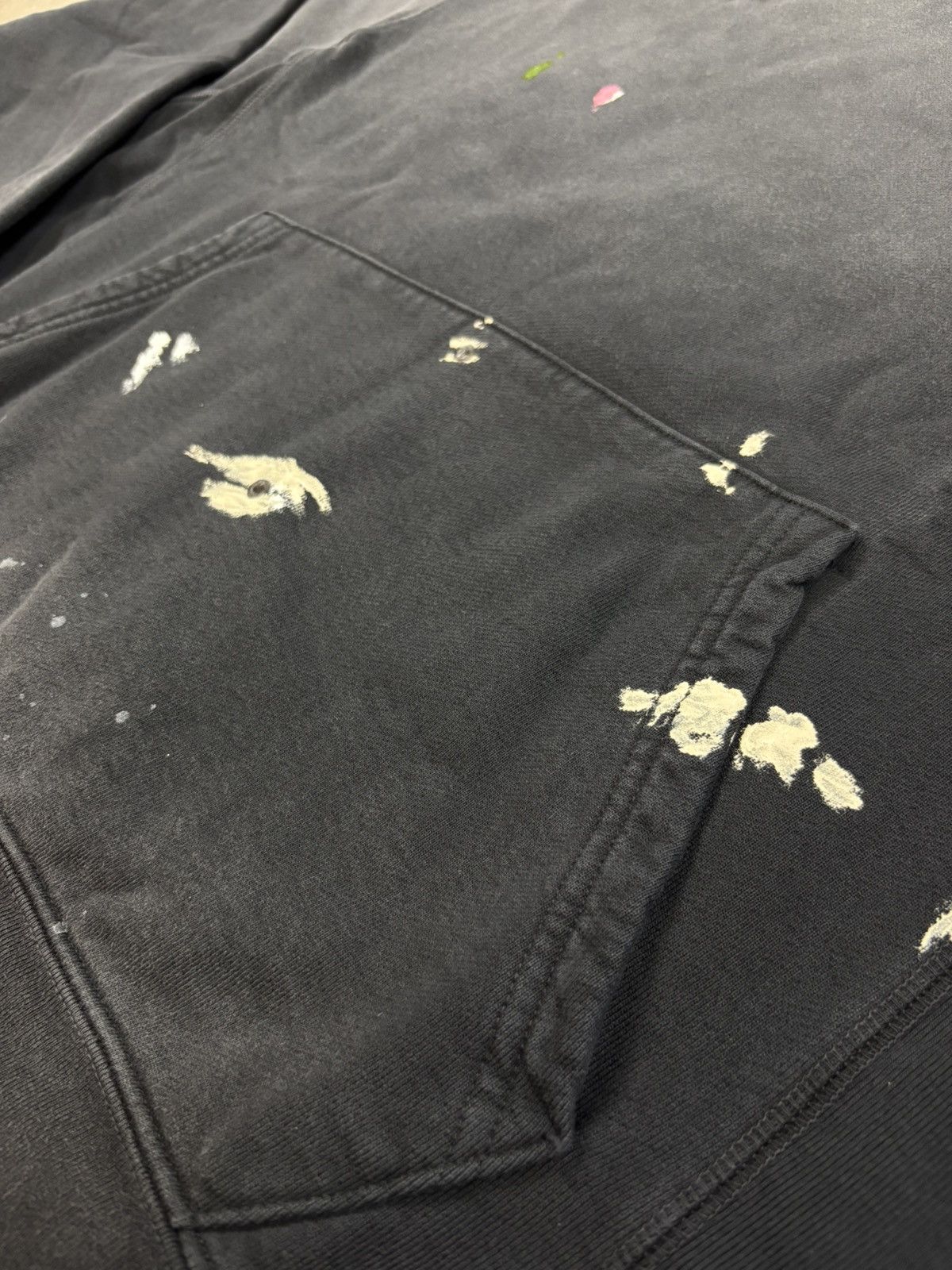 Gallery Dept. Gallery Dept Paint Logo Hoodie, Washed Black Size US L / EU 52-54 / 3 - 5 Thumbnail