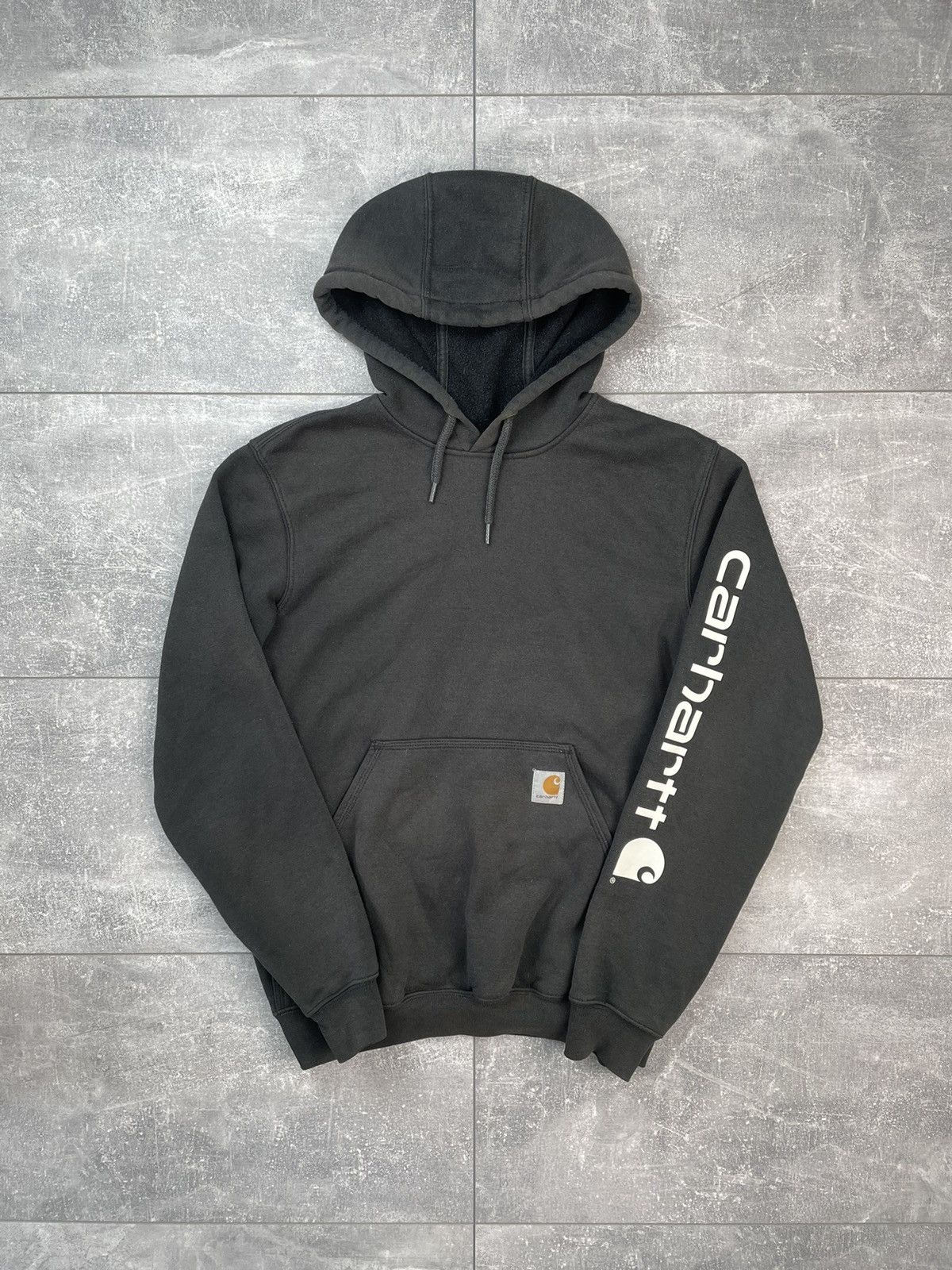 Carhartt × Carhartt Wip × Vintage Carhartt Vintage Hoodie Big Logo Size US S / EU 44-46 / 1 - 1 Thumbnail
