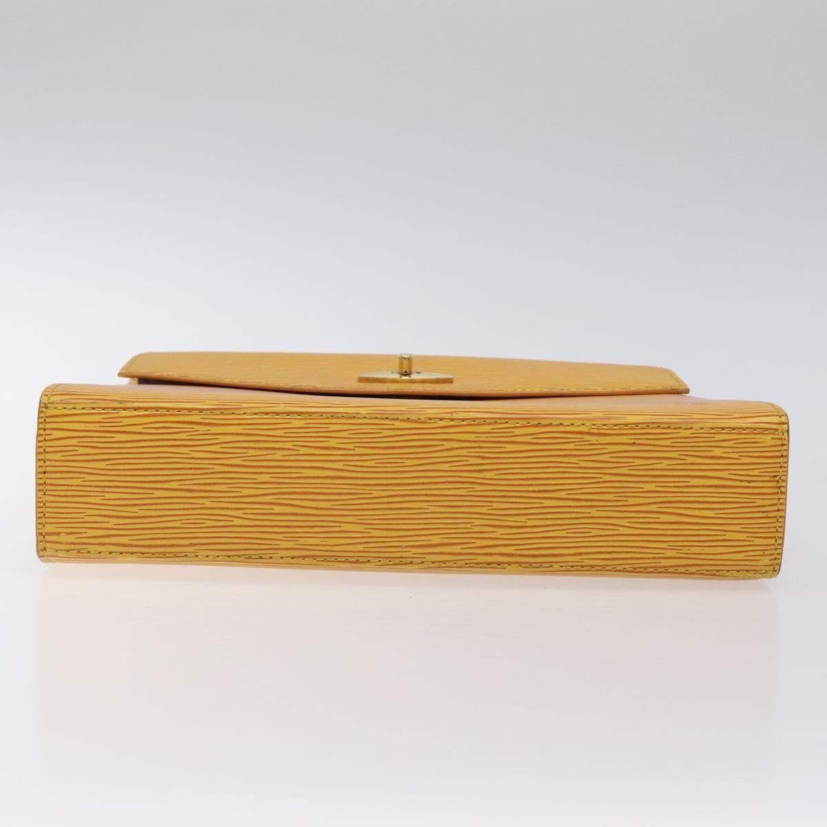 Louis Vuitton LOUIS VUITTON Epi Malesherbes Hand Bag Tassili Yellow Jonne Size ONE SIZE - 5 Thumbnail