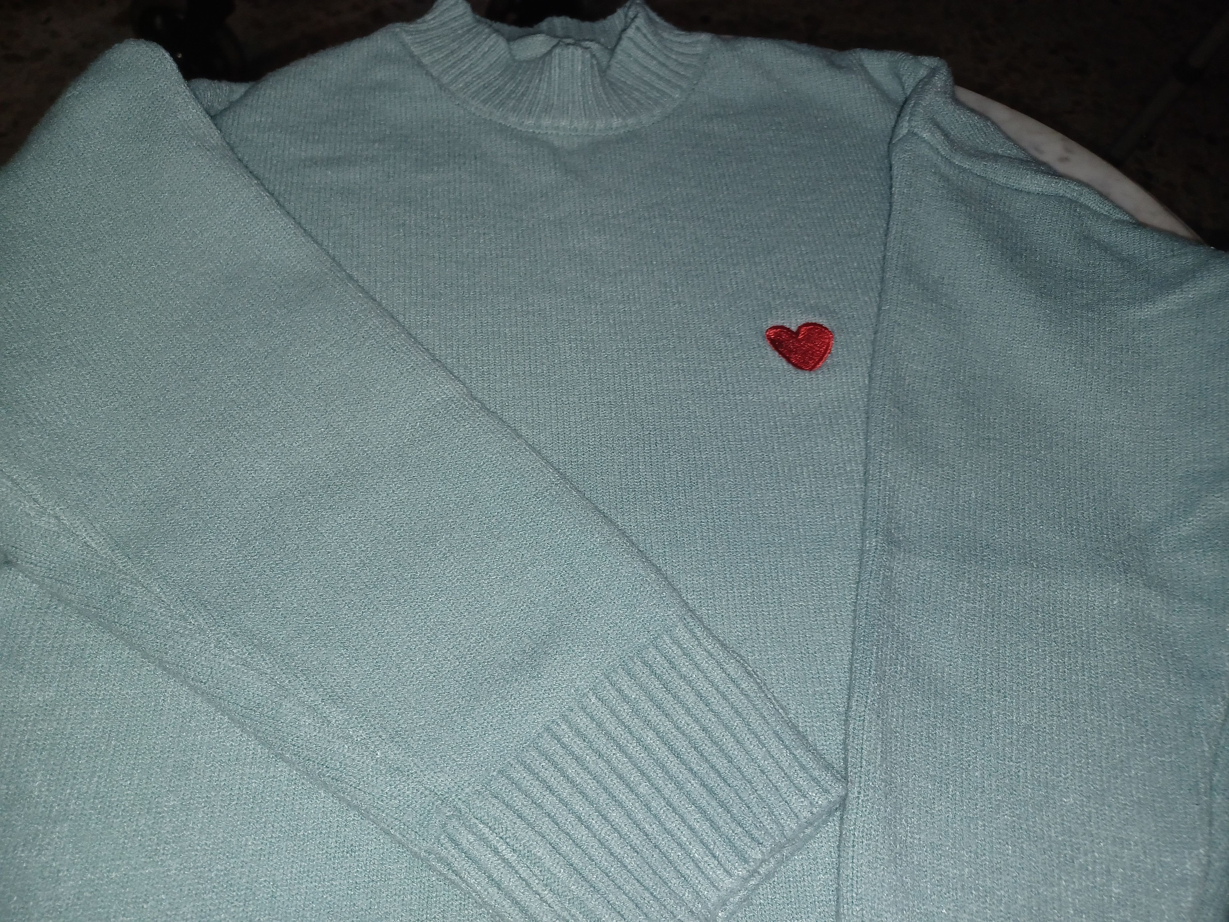 Other Women's Sweater Crew Neck Pullover Small Sea Foam Green Size S / US 4 / IT 40 - 3 Thumbnail
