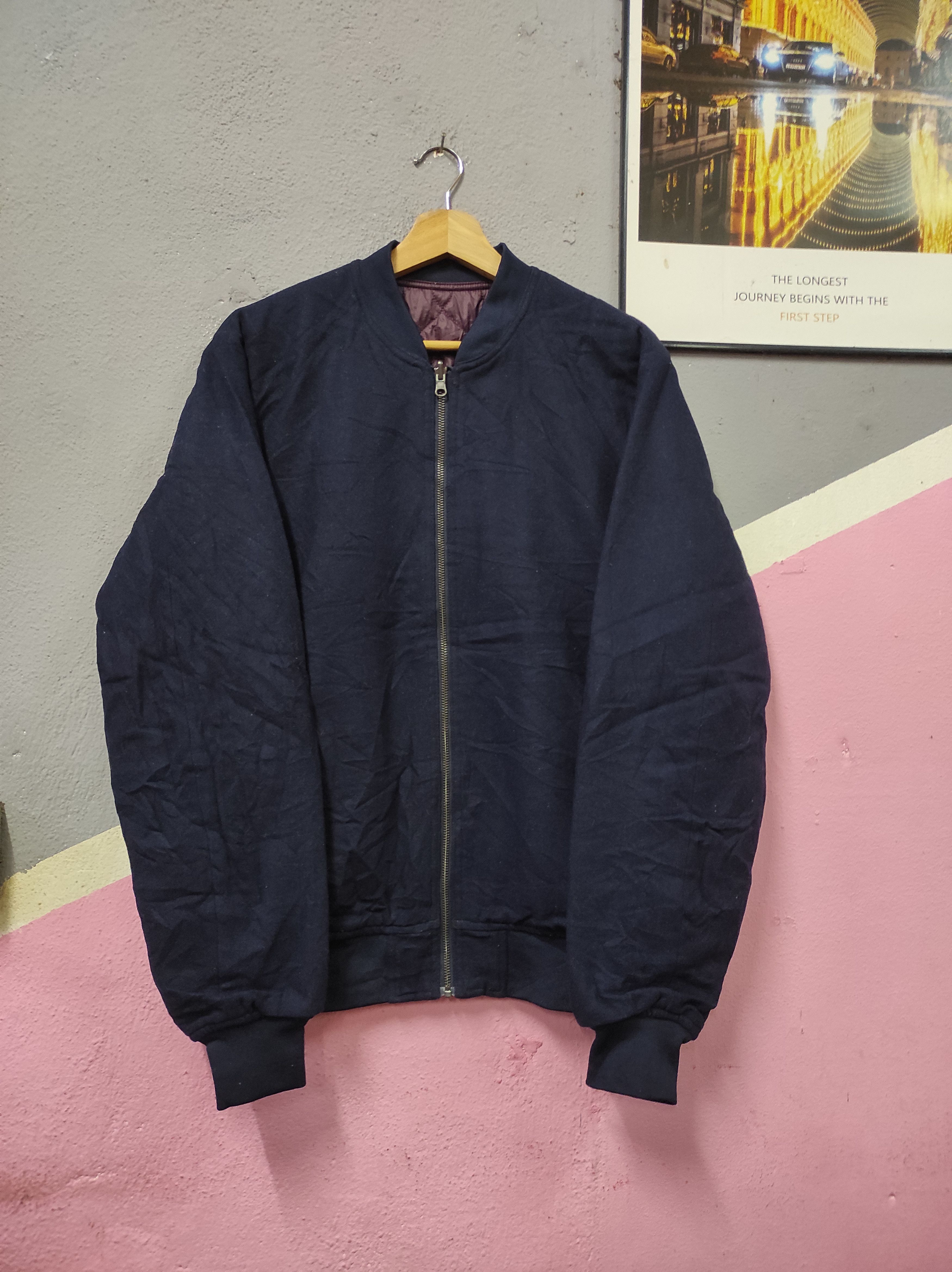 Japanese Brand × URBAN RESEARCH DOORS ITEMS URBAN RESEARCH REVESIBLE BOMBER JACKET CASUAL Size US S / EU 44-46 / 1 - 1 Thumbnail